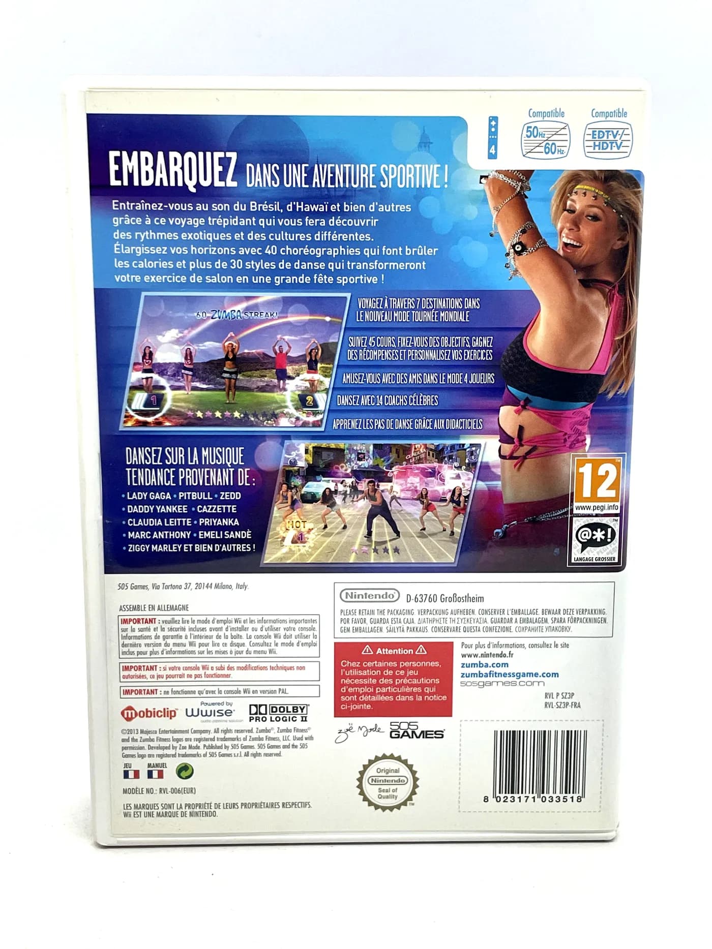 Zumba Fitness World Party Nintendo Wii