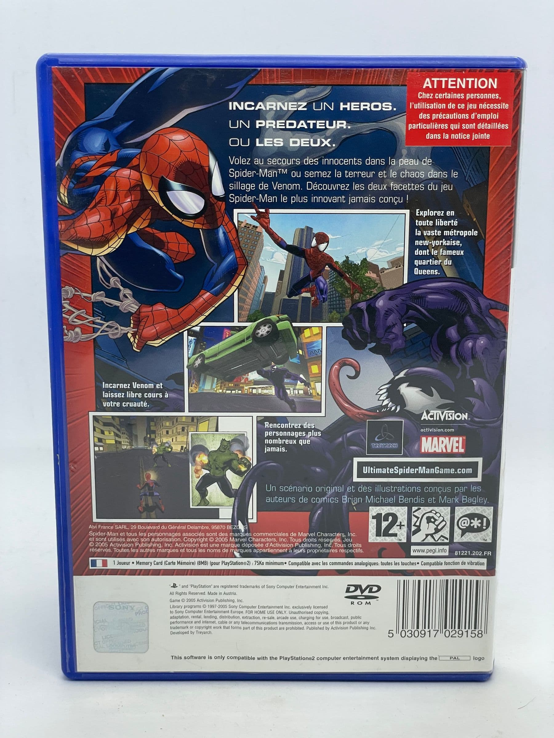 Ultimate Spider-Man PS2