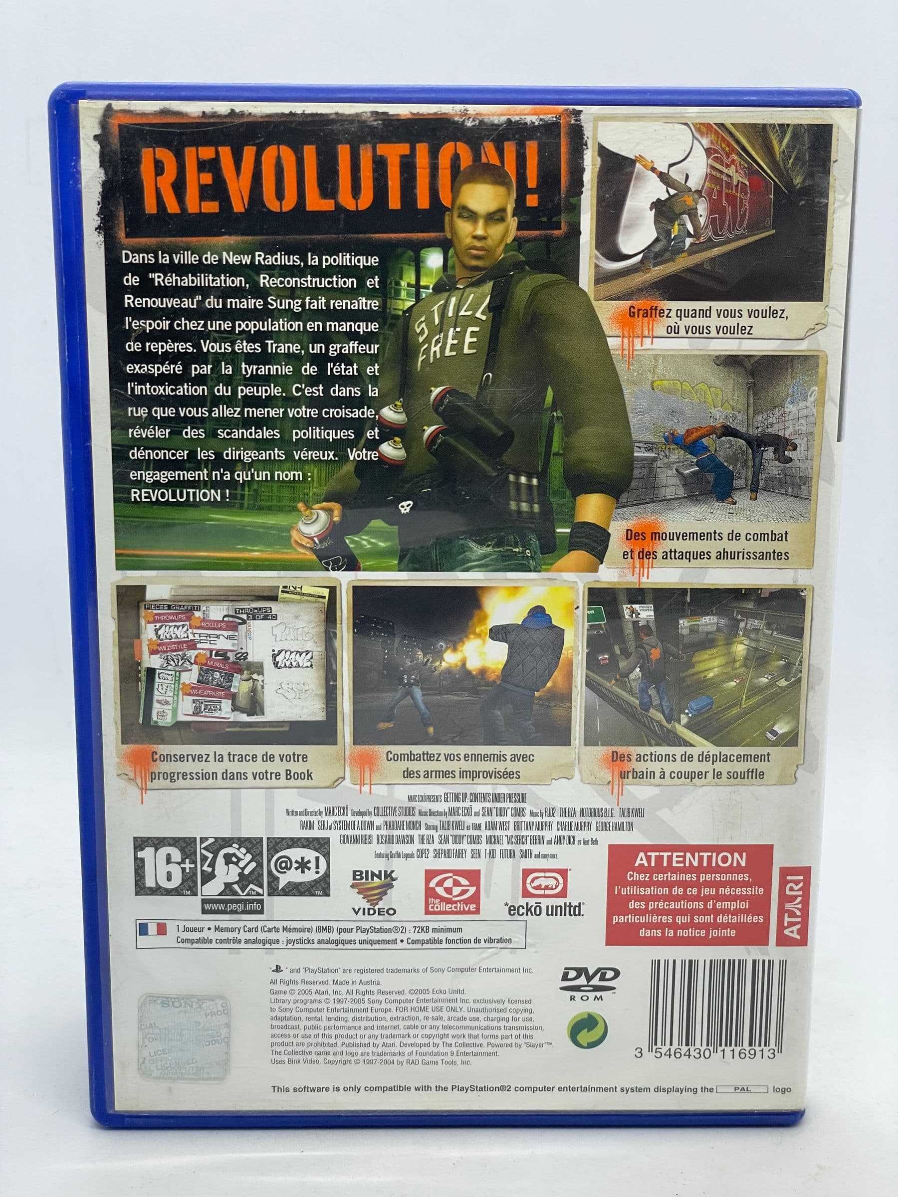 Marc Ecko's Getting Up PS2