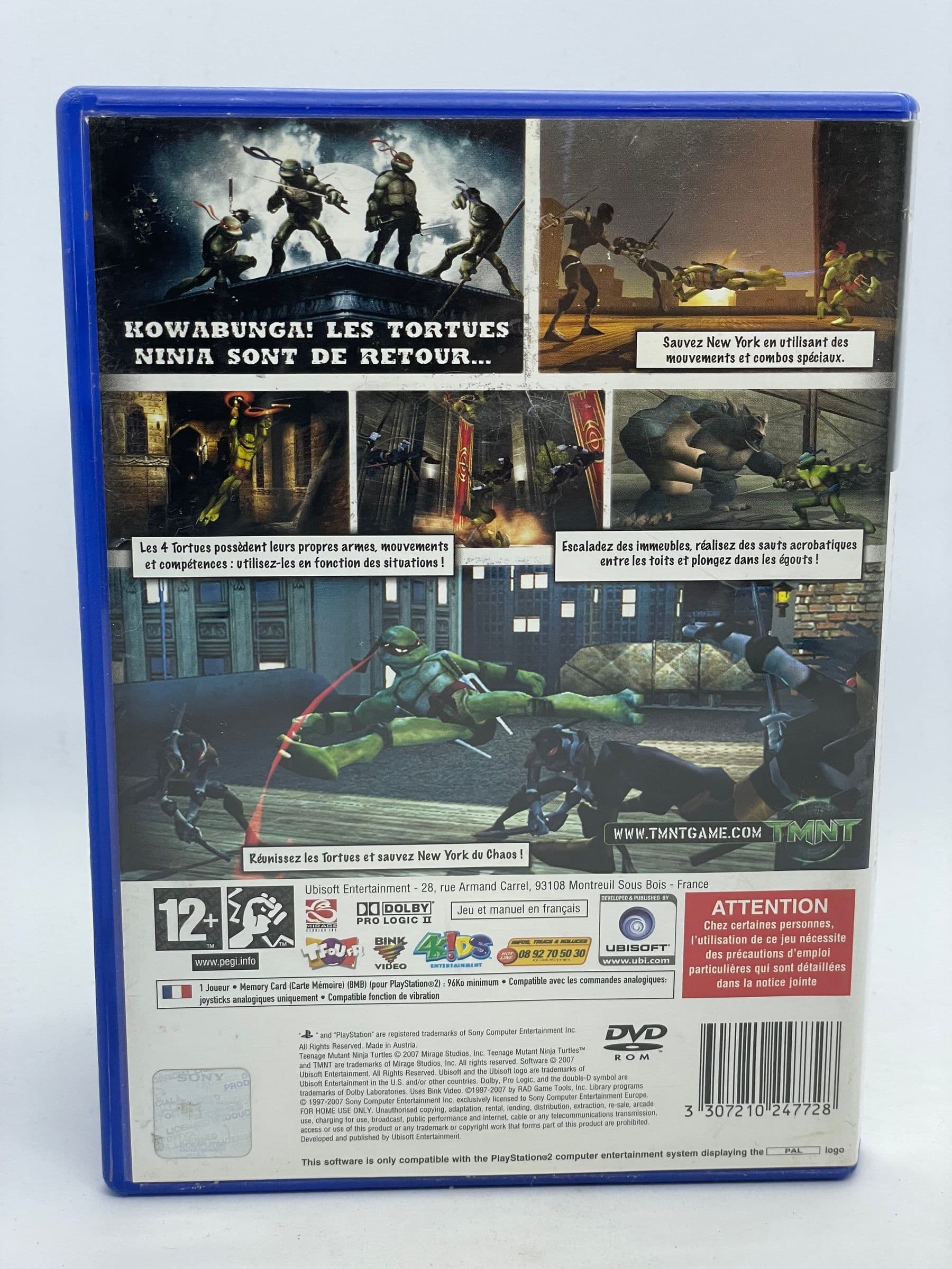 TMNT: Teenage Mutant Ninja Turtles PS2