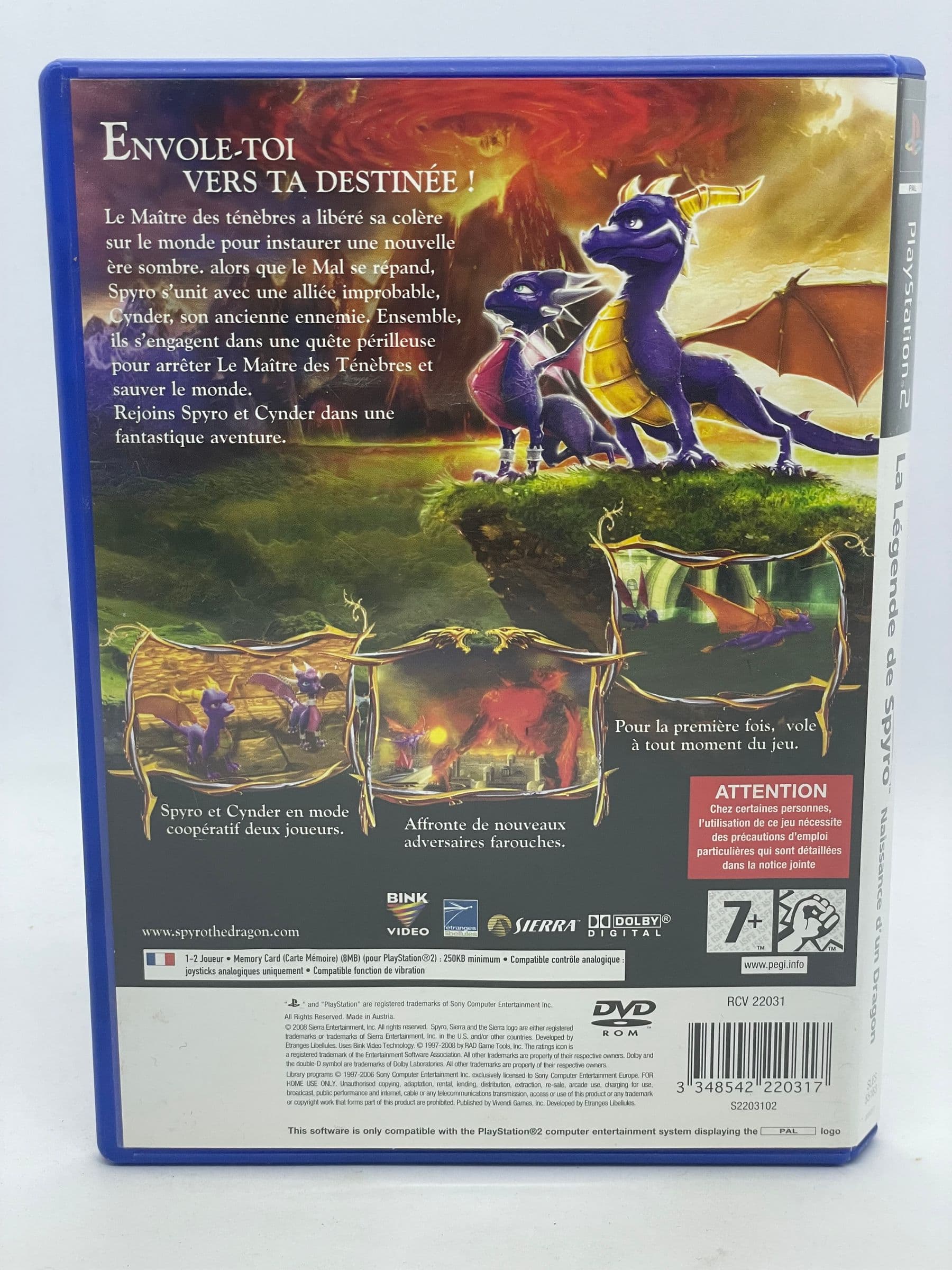 The Legend of Spyro: Dawn of the Dragon PS2