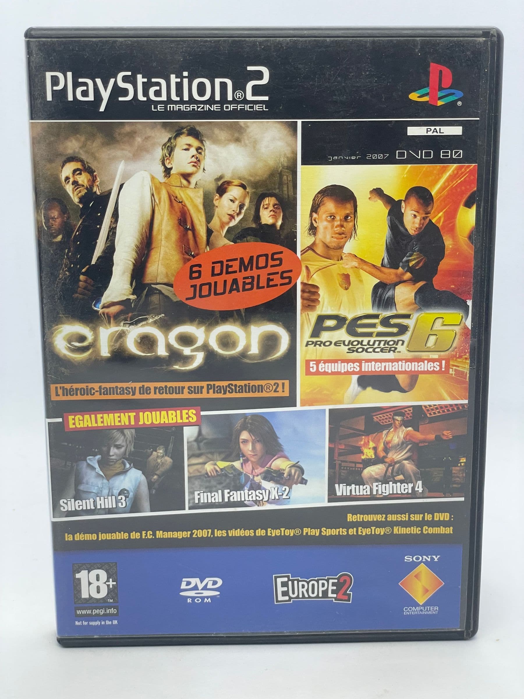 Official PlayStation 2 Magazine Demo 80 PS2