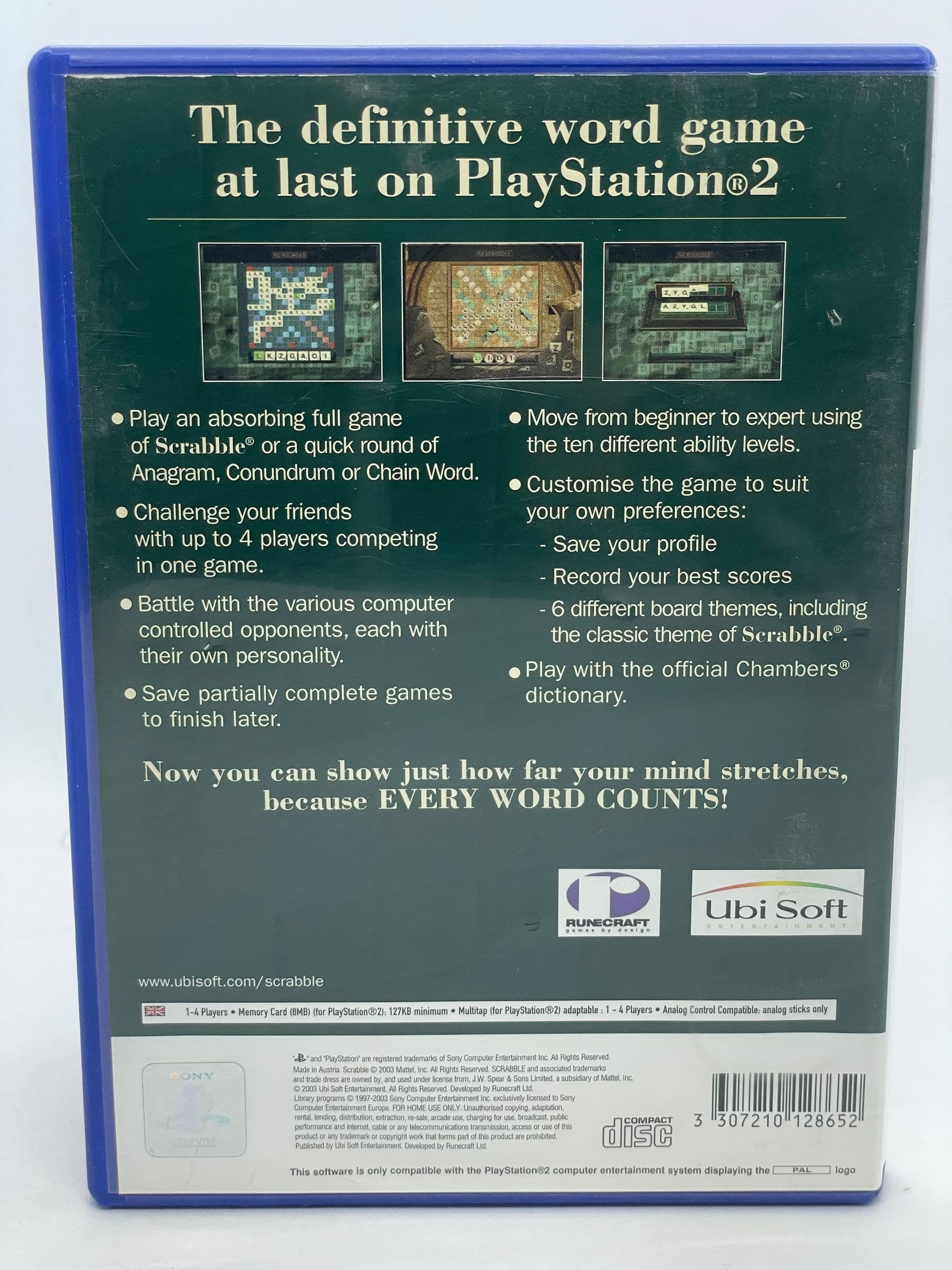 Scrabble Interactive PS2