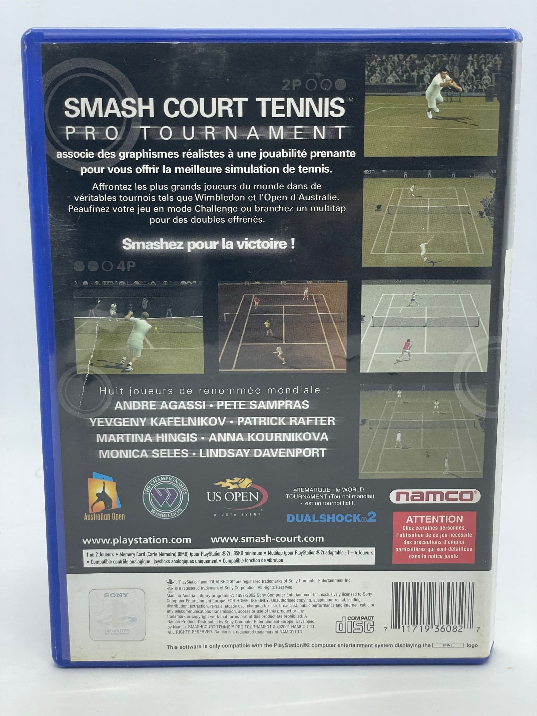 Smash Court Tennis Pro Tournament PS2