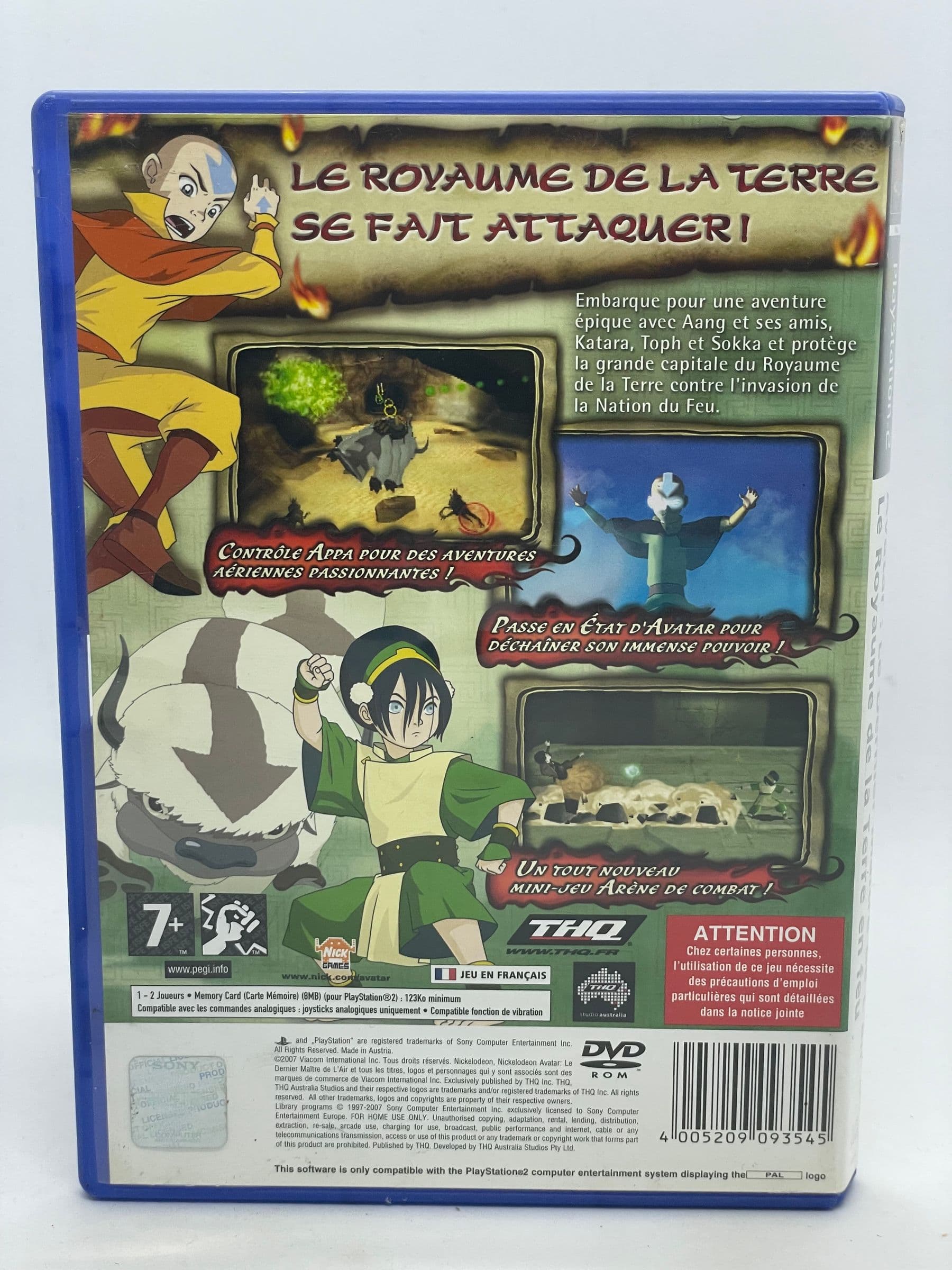 Avatar: The Legend of Aang: The Burning Earth PS2