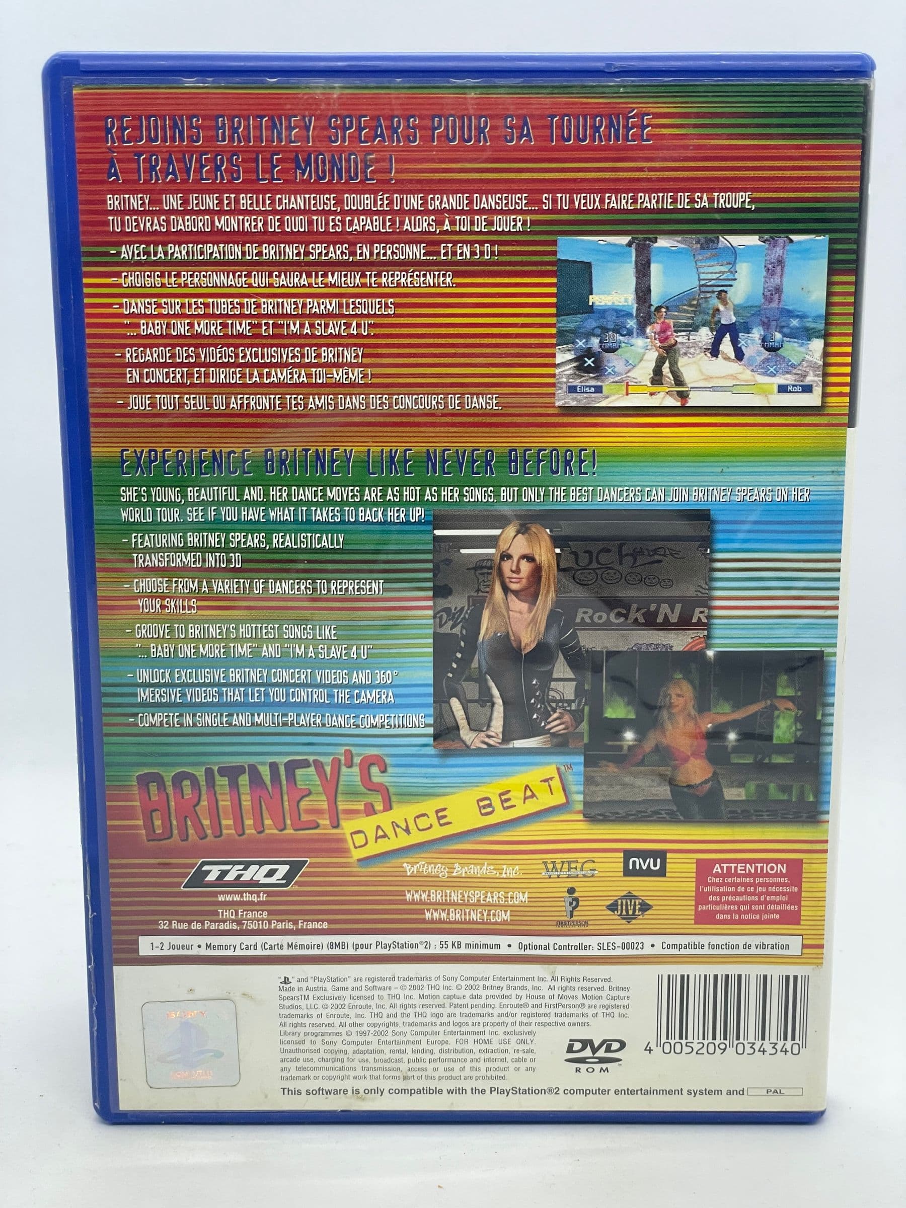Britney's Dance Beat PS2