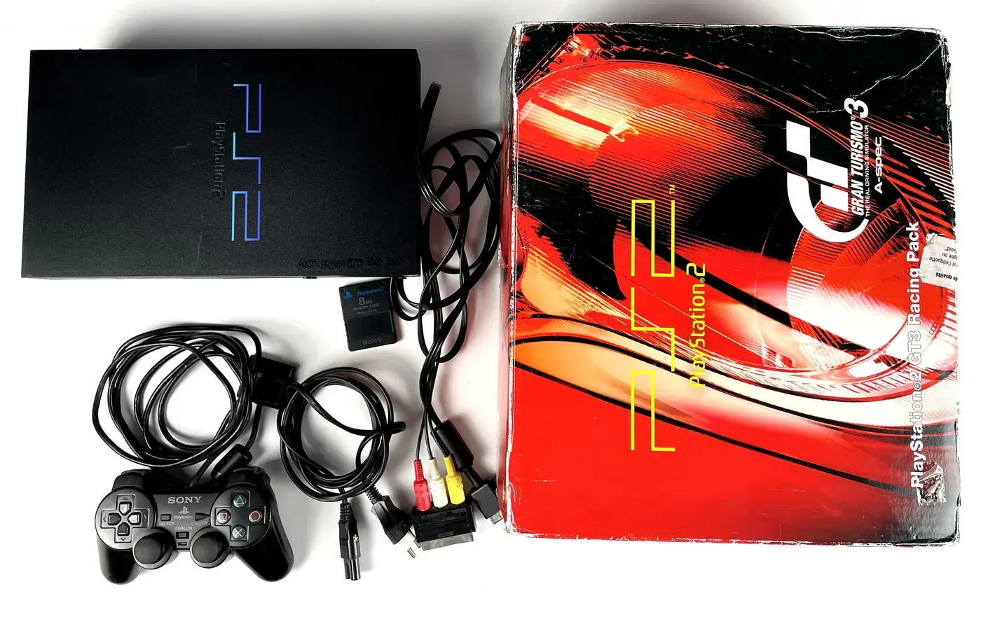 PlayStation 2 PS2 GT3 Racing Pack Console SCPH-35004 Complete