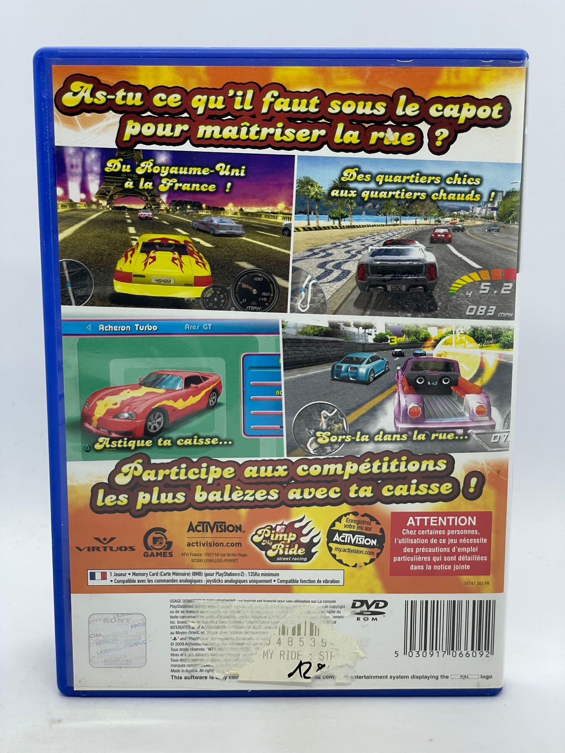 MTV Pimp My Ride Street Racing PS2