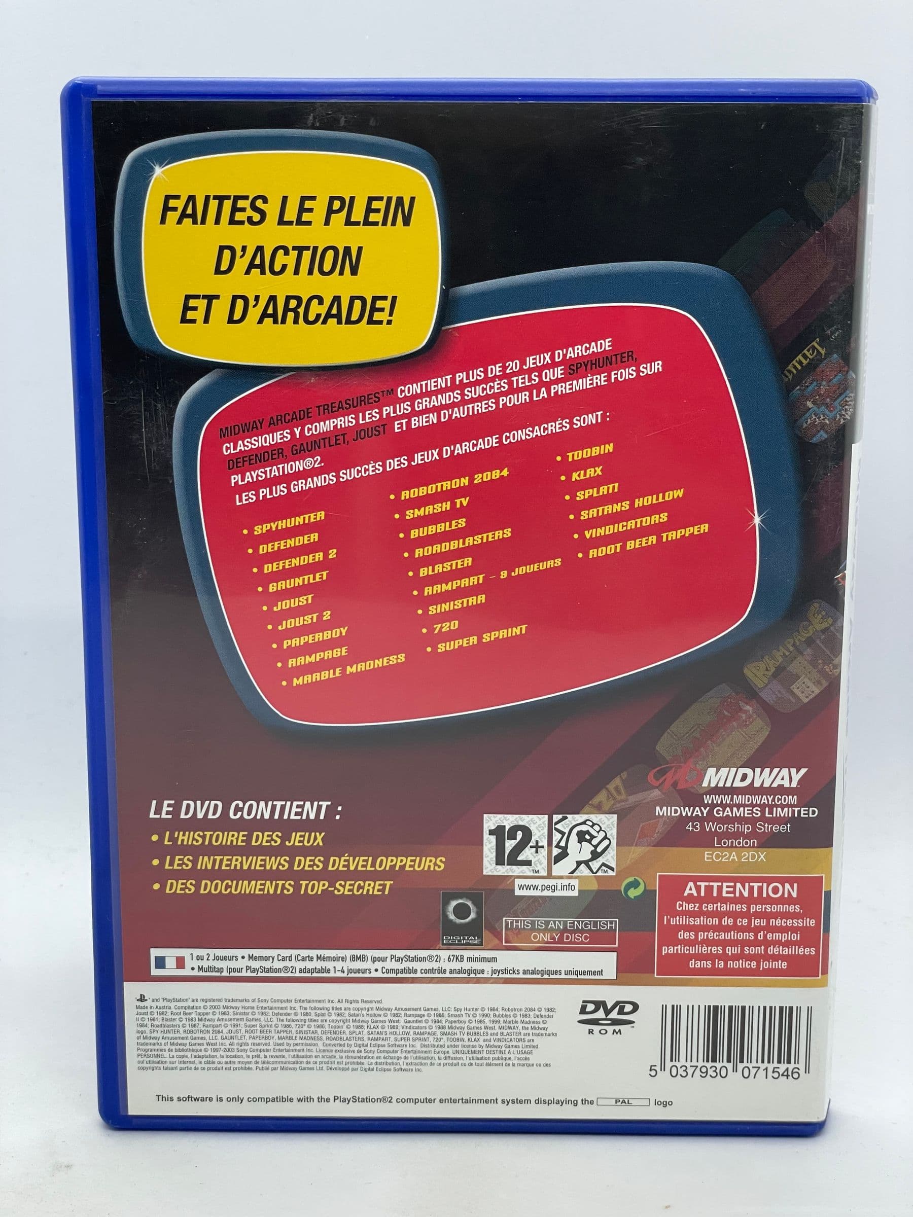 Midway Arcade Treasures PS2