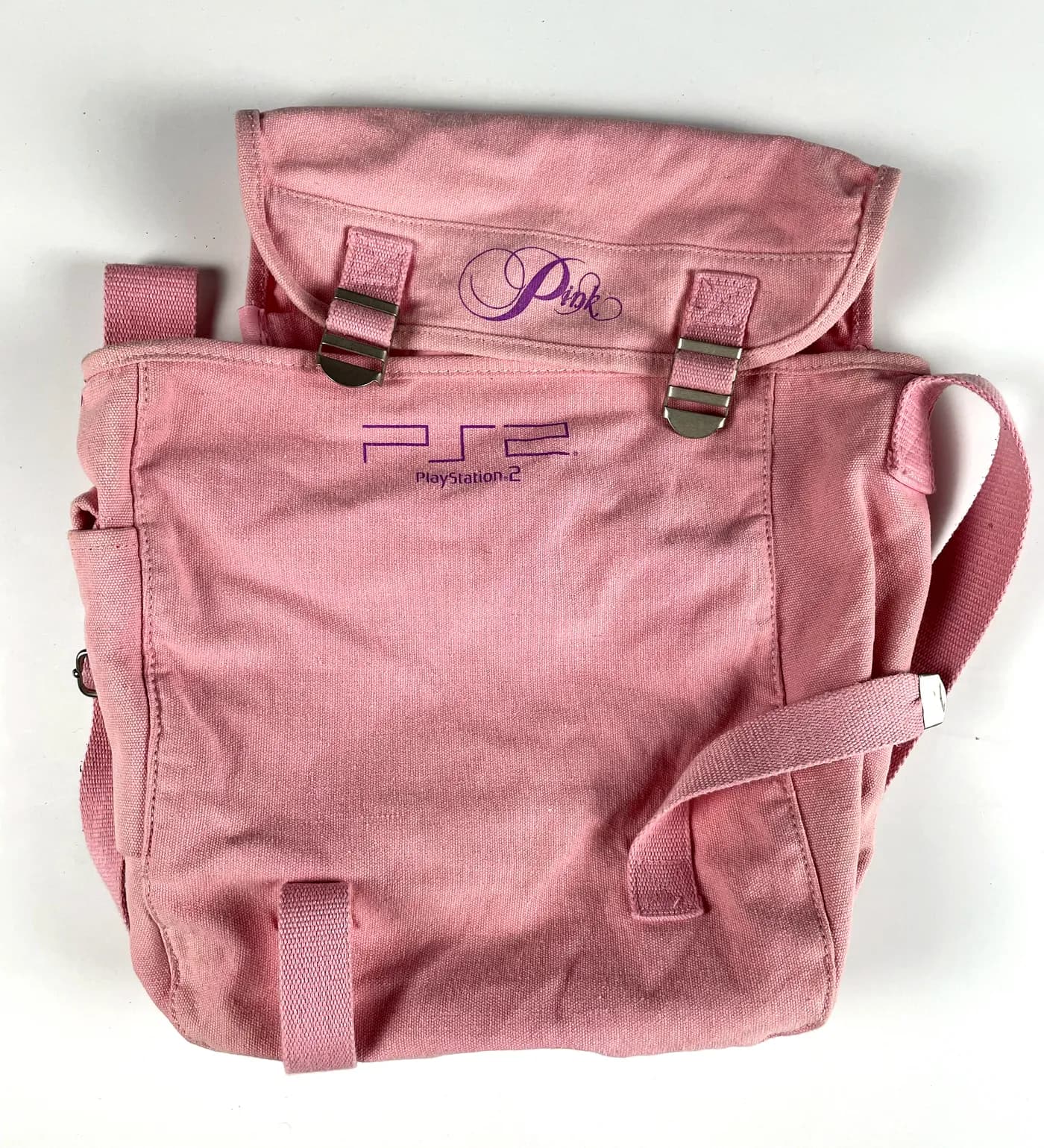 PlayStation 2 PS2 Slim Pink Console SCPH-77004 + Bag Unikat Complete