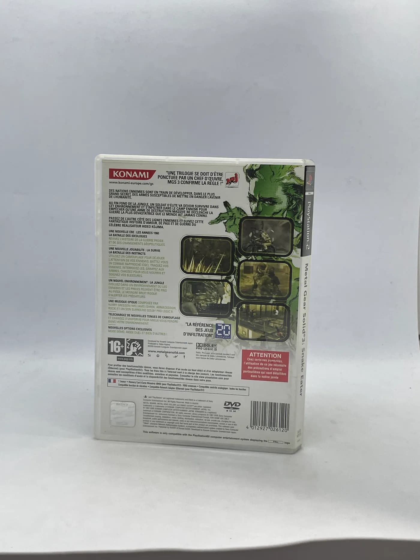 Metal Gear Solid 3 Snake Eater PS2
