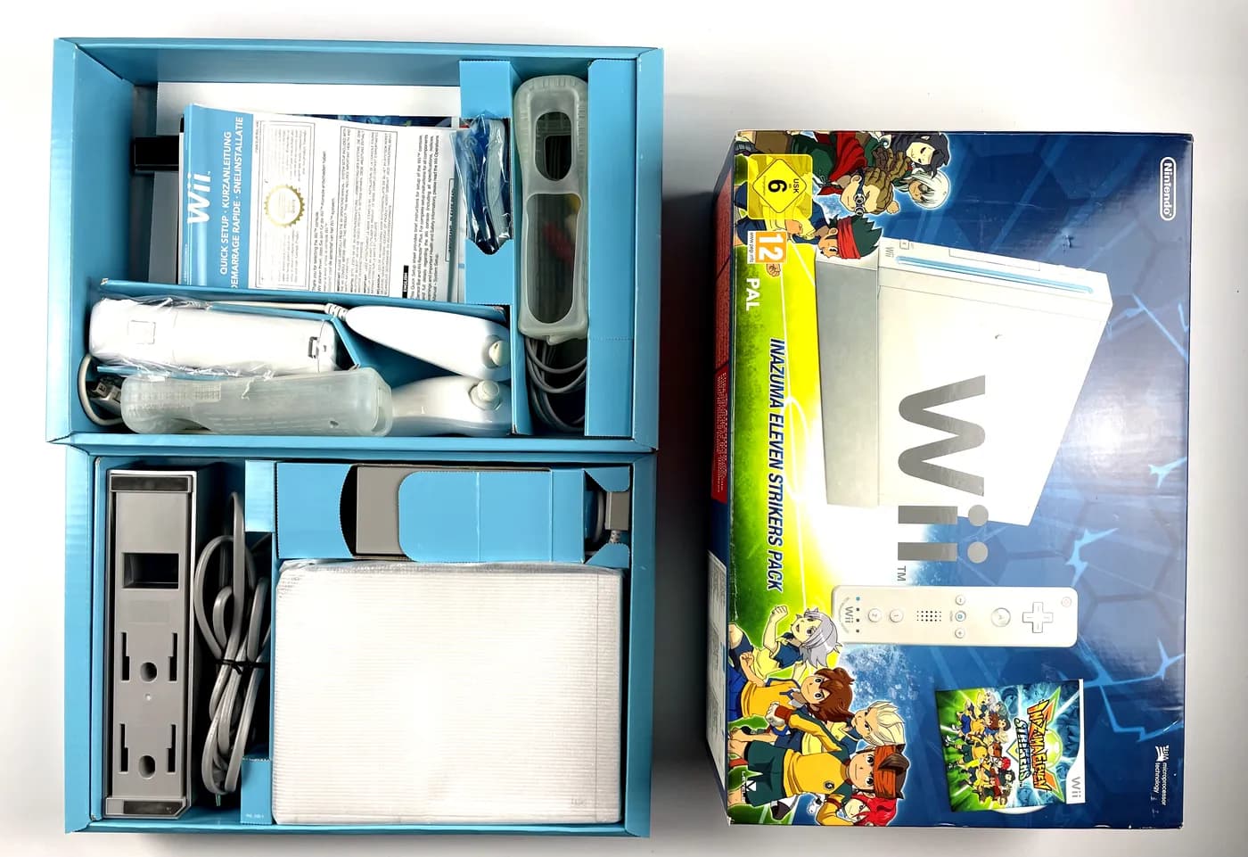 Nintendo Wii Inazuma Eleven Strikers Pack RVL-001 console