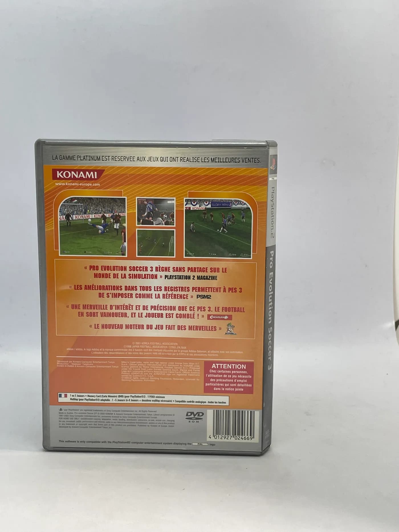 Pro Evolution Soccer 3 PS2