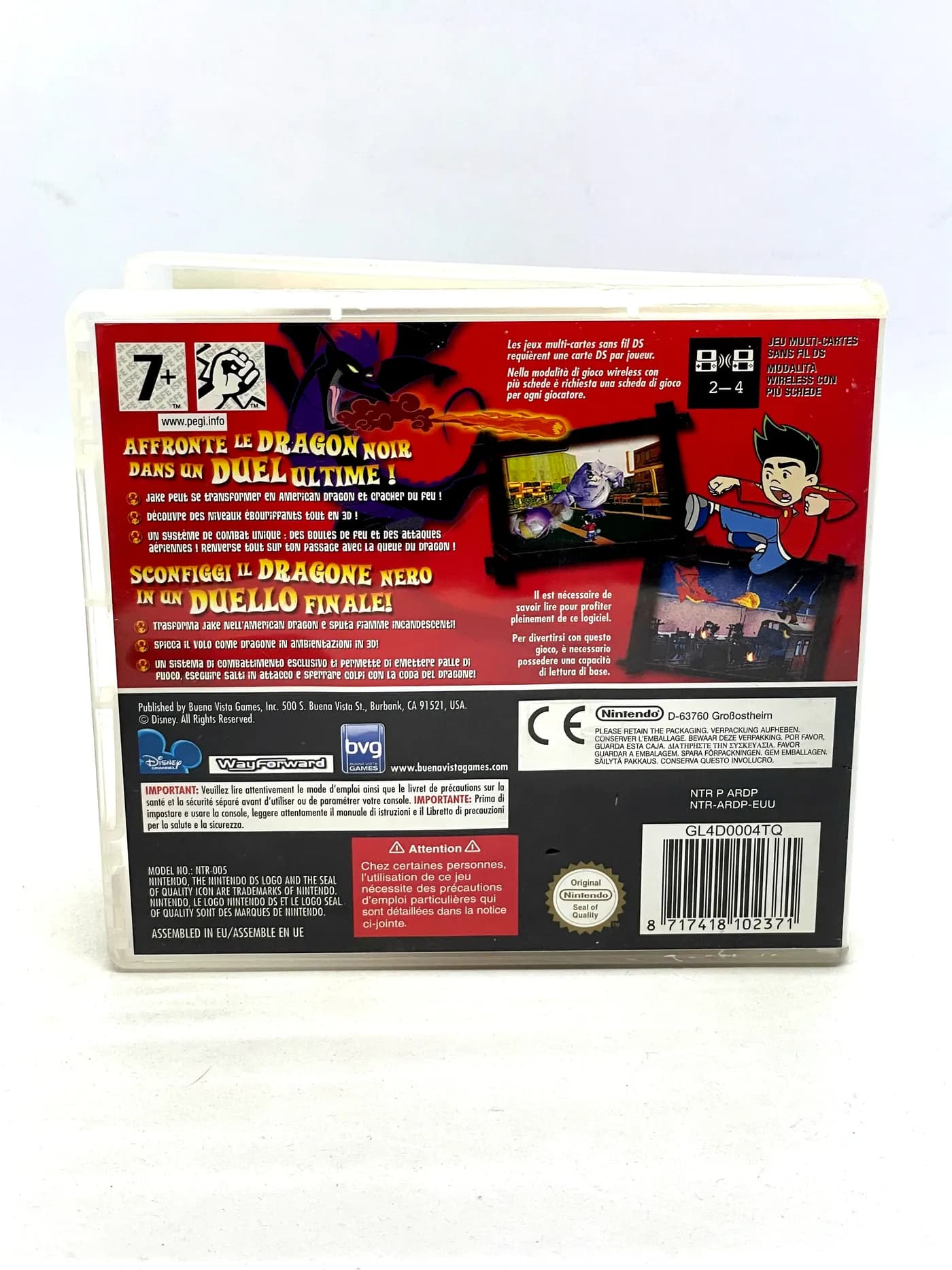 American Dragon Jake Long Nintendo DS