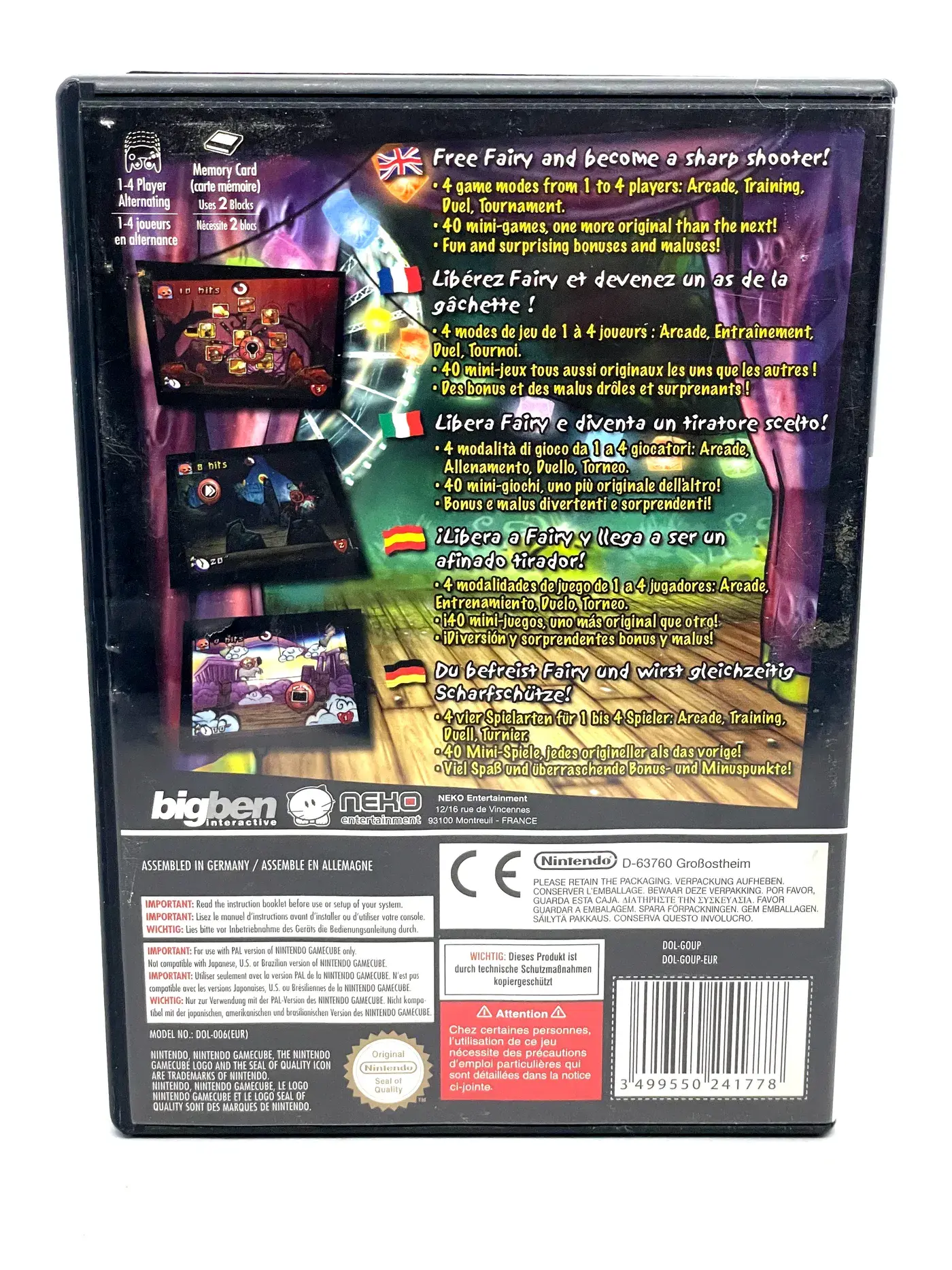 Cocoto Funfair Nintendo Gamecube