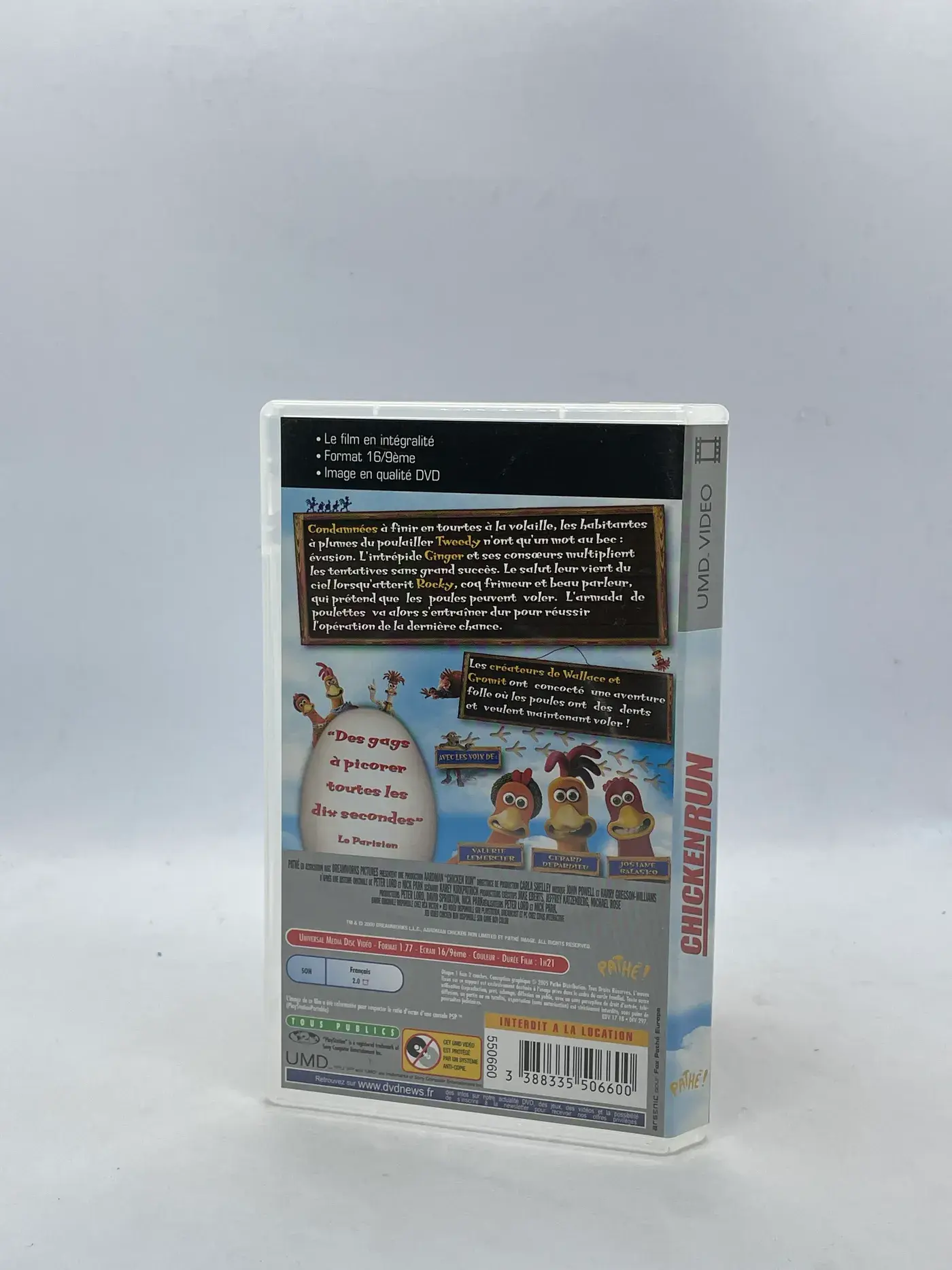 Chicken Run PSP Video