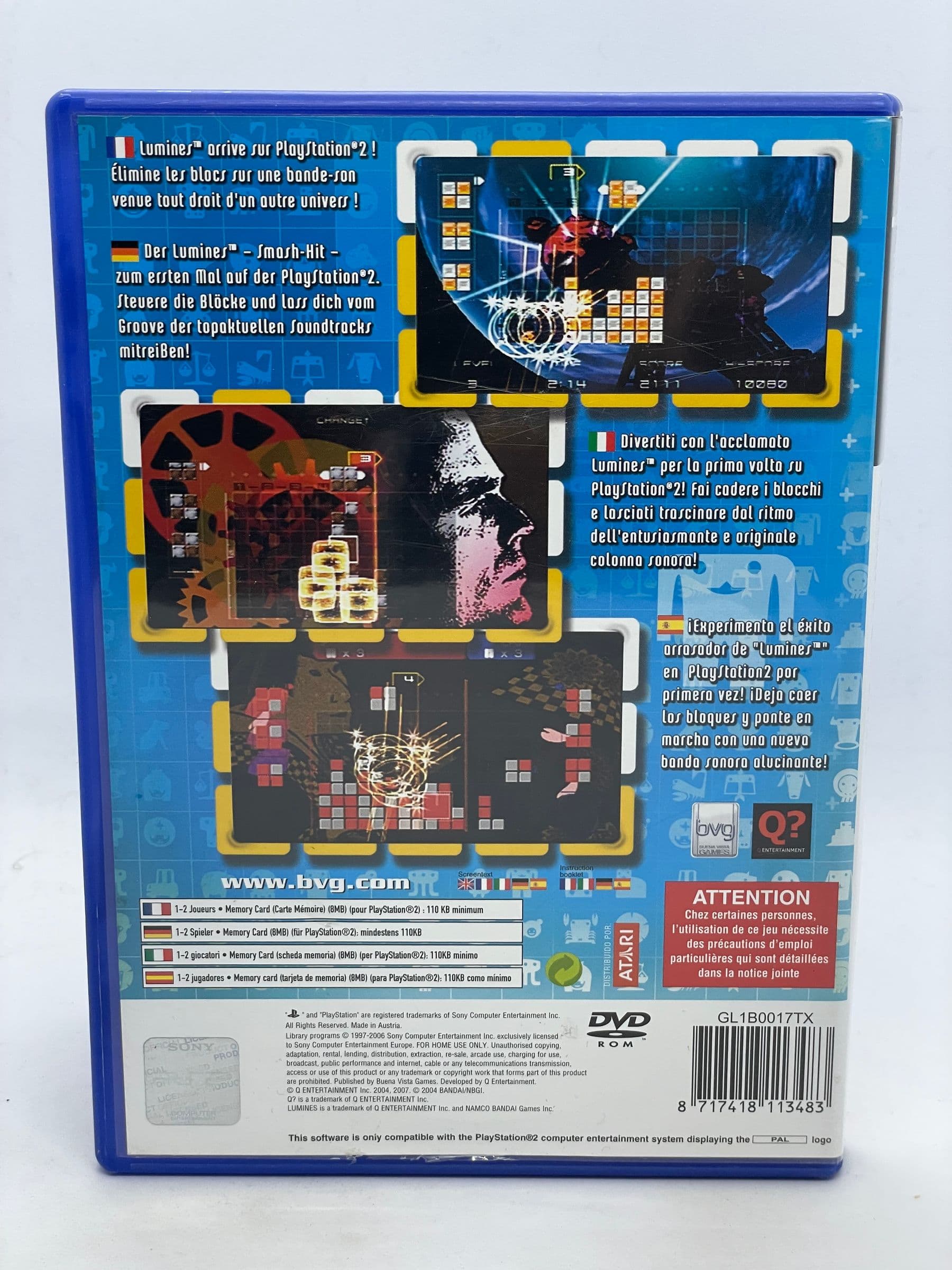Lumines Plus PS2