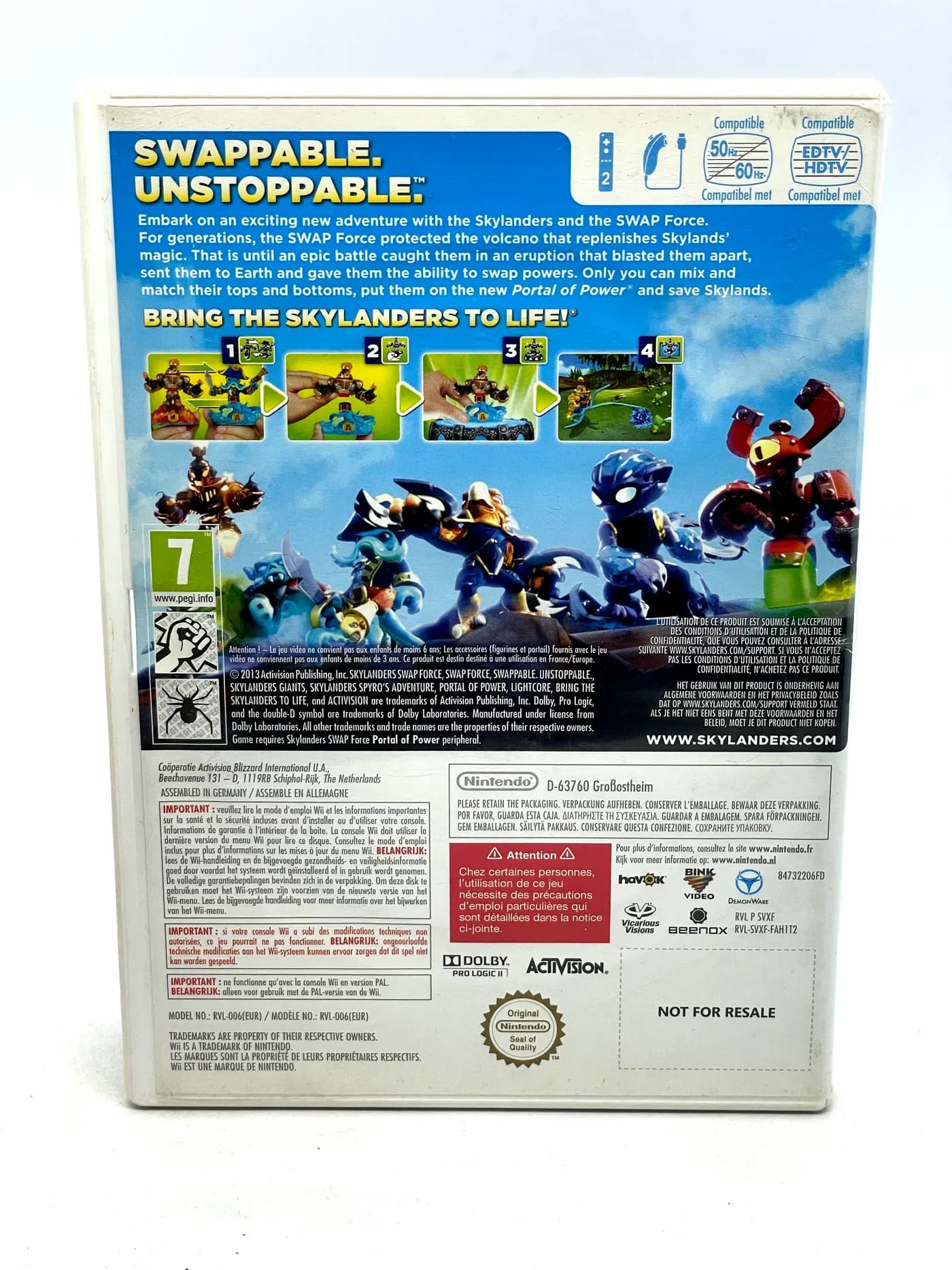Skylanders Swap Force Nintendo Wii