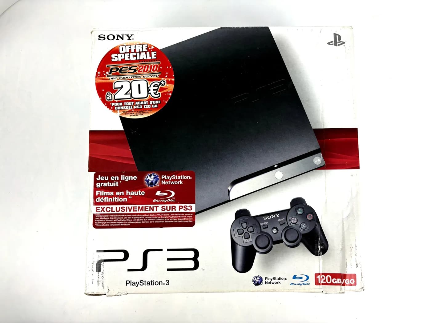 PlayStation 3 CECH-2504A 160GB Console + Cardboard Set