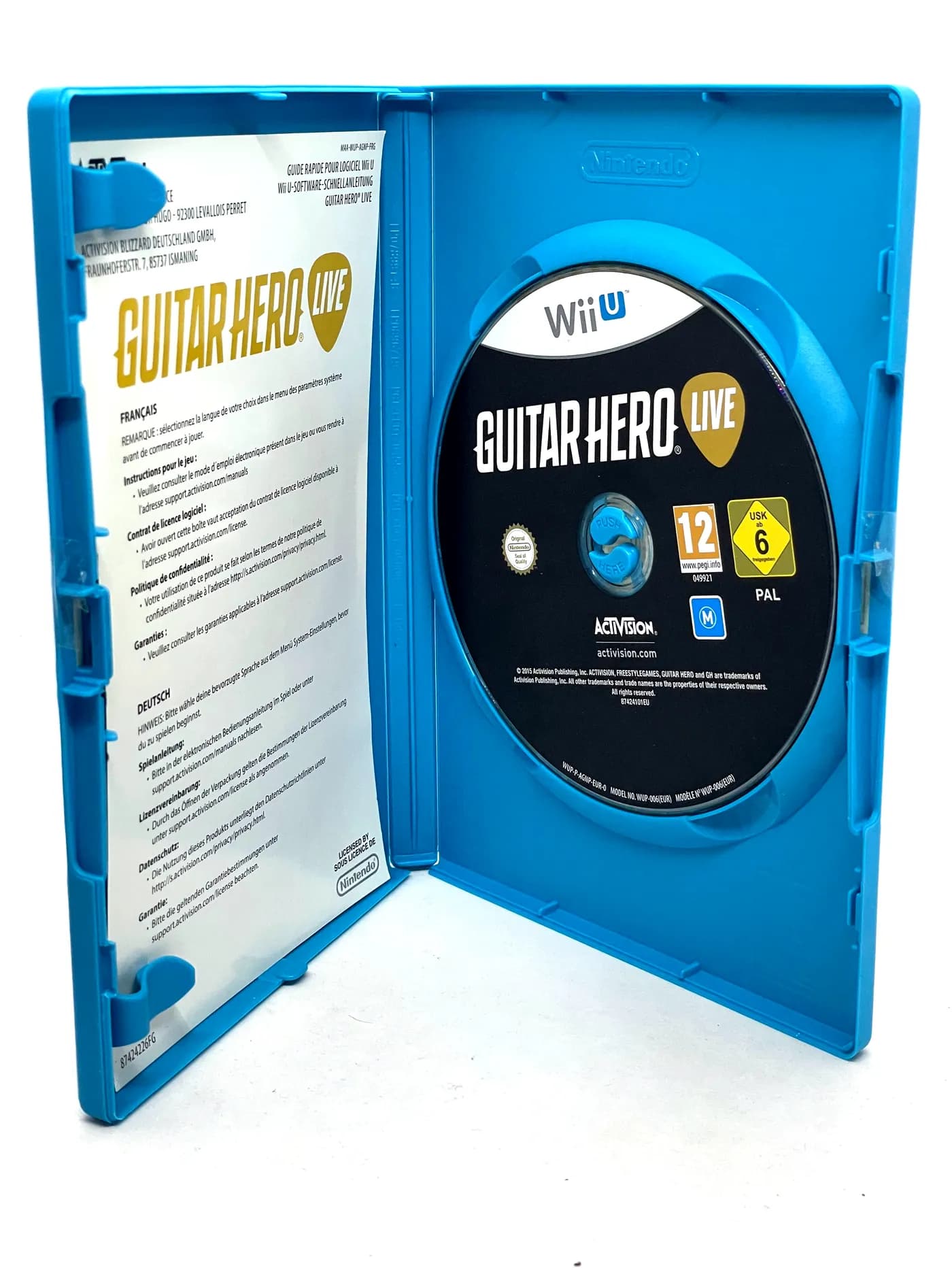 Guitar Hero Live Nintendo Wii U