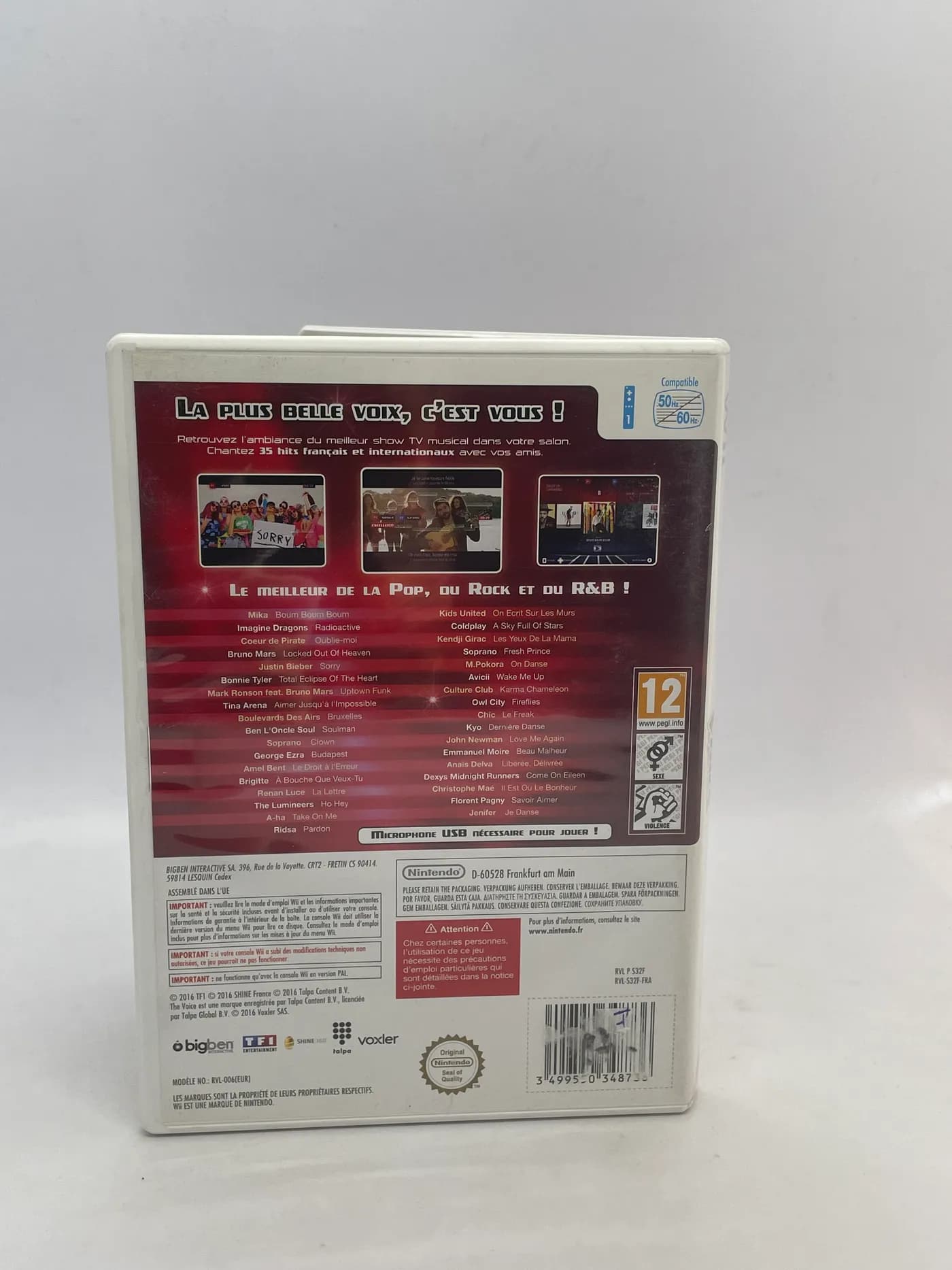 The Voice Nintendo Wii (FR)