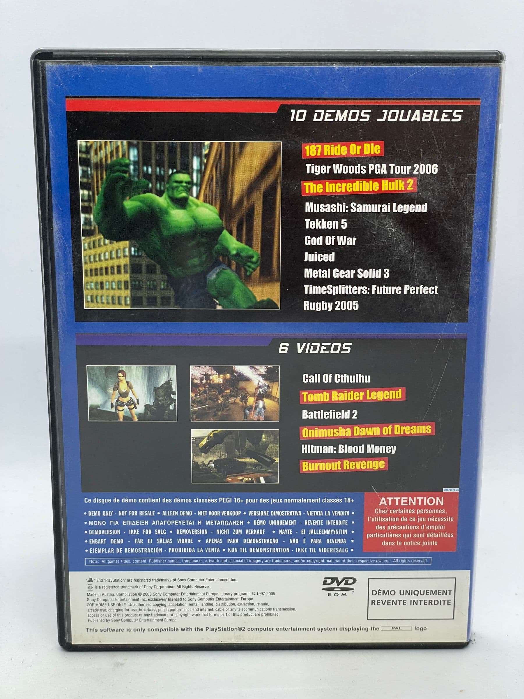 Official PlayStation 2 Magazine Demo 63 PS2