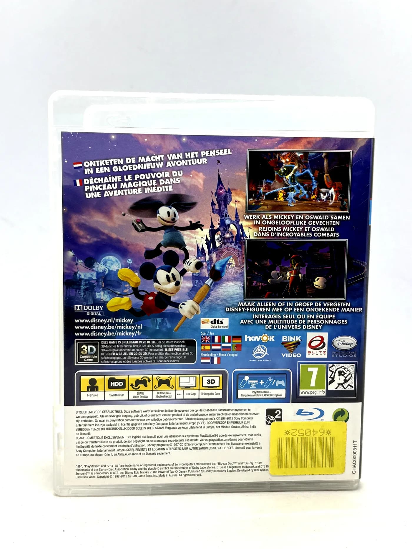 Epic Mickey 2 The Power of Two PS3
