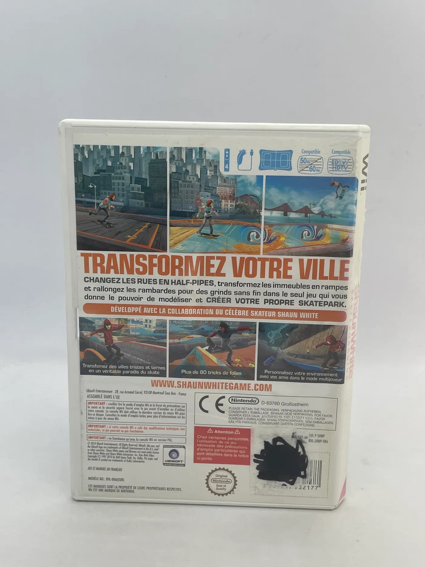 Shaun White Skateboarding Nintendo Wii