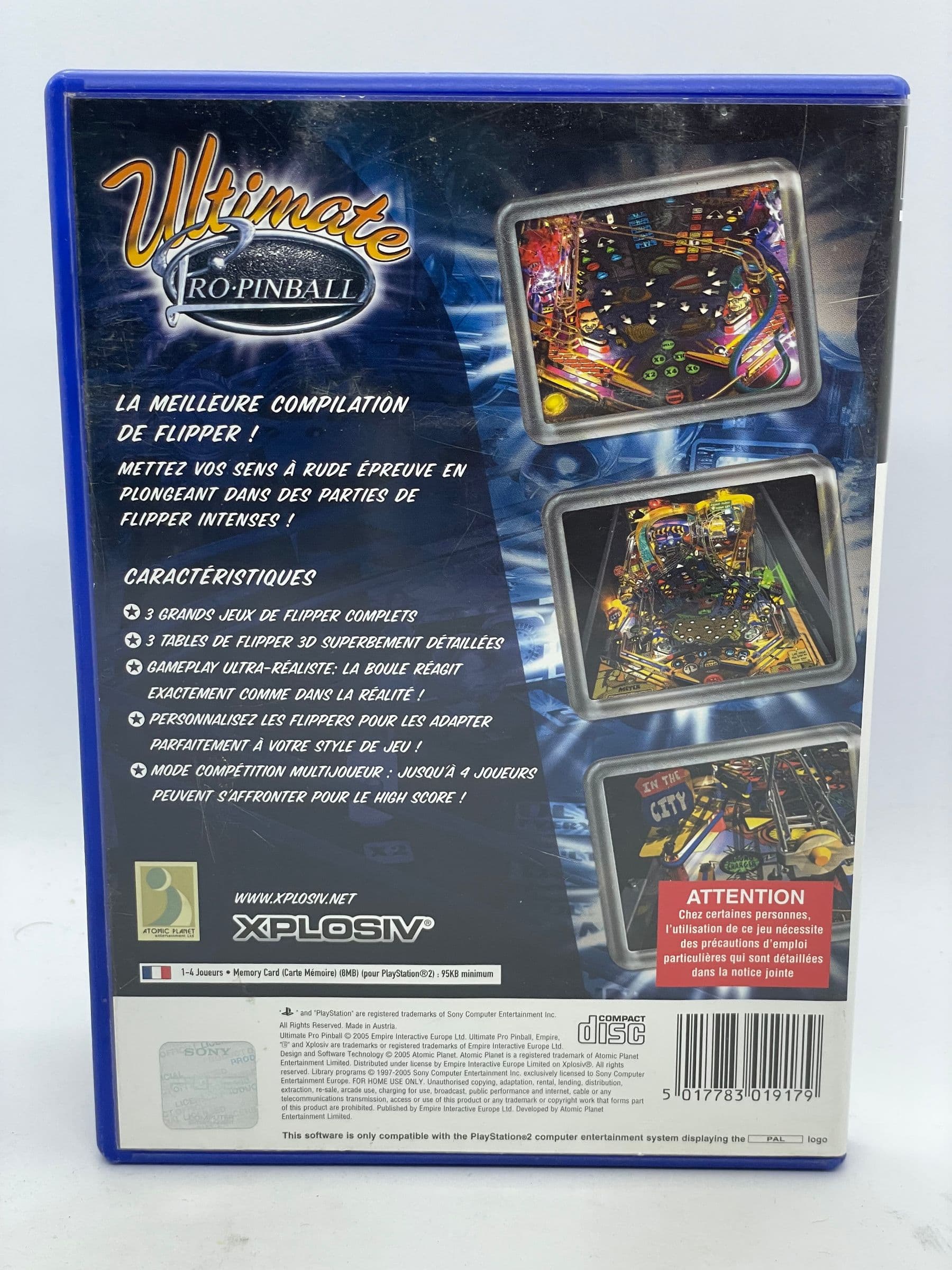 Ultimate Pro-Pinball PS2