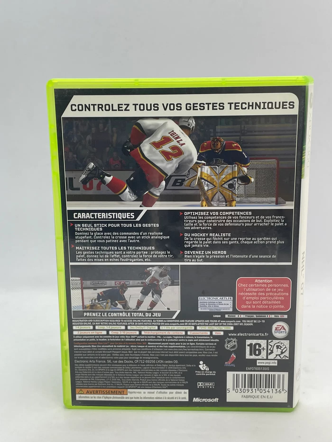 NHL 07 Xbox 360