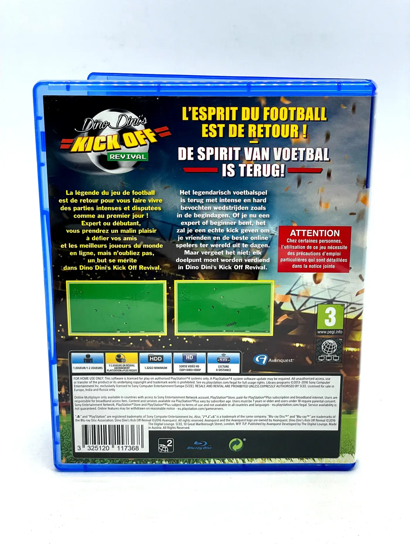 Dino Dini's Kick Off Revival PS4