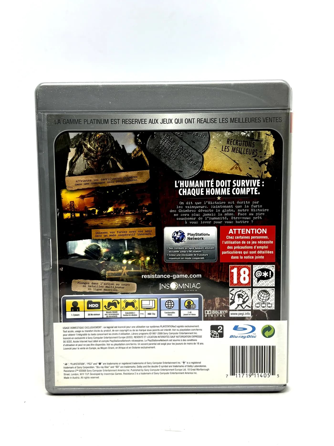 Resistance 2 PS3