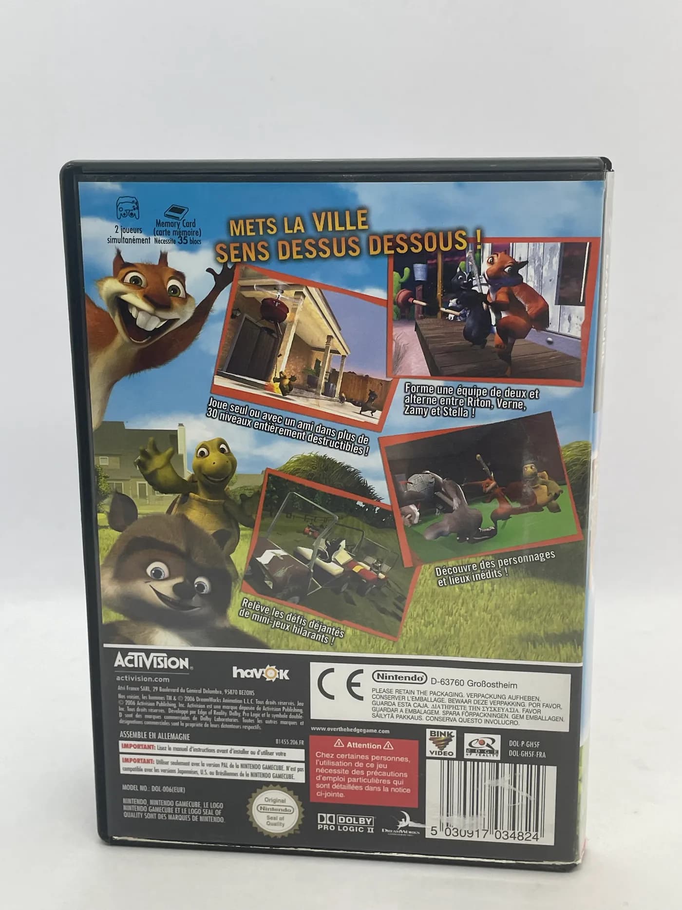 Over the Hedge Nintendo GameCube