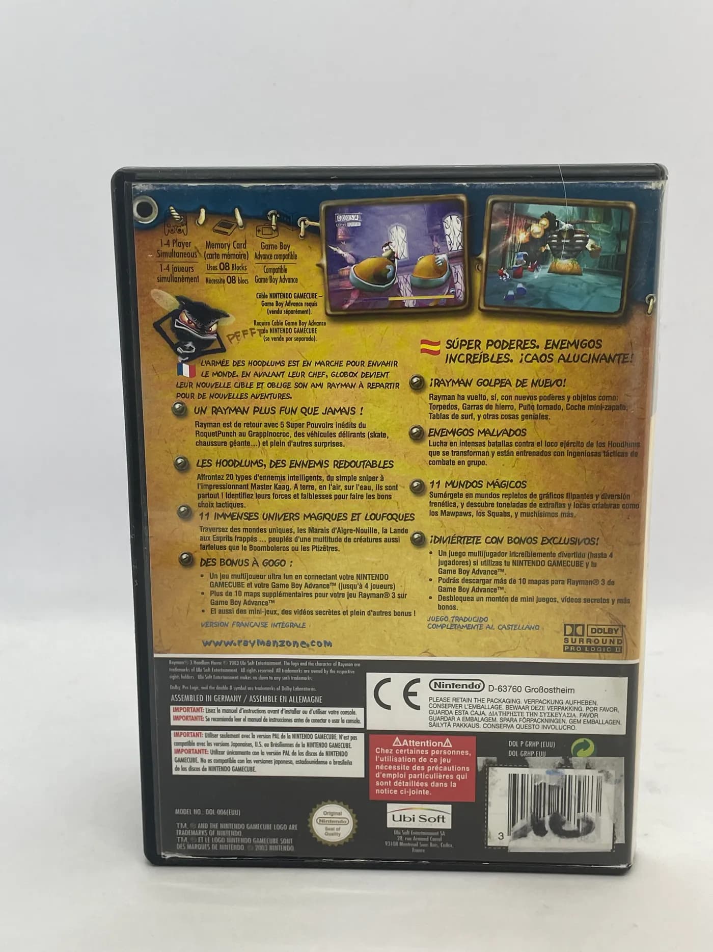 Rayman 3 Hoodlum Havoc Nintendo GameCube