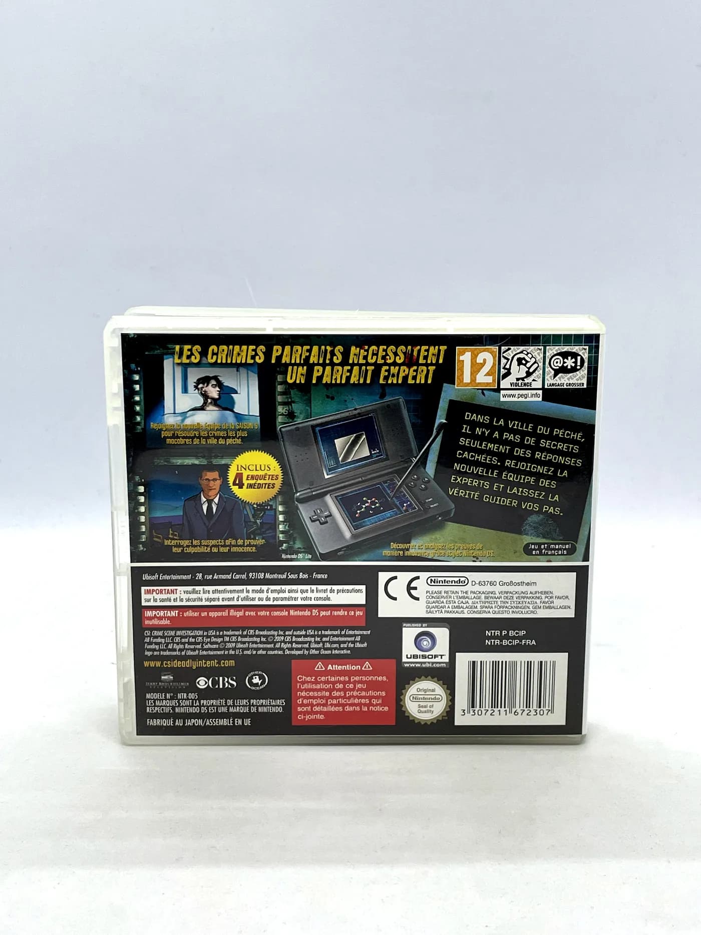 CSI: Deadly Intent Hidden Cases Nintendo DS