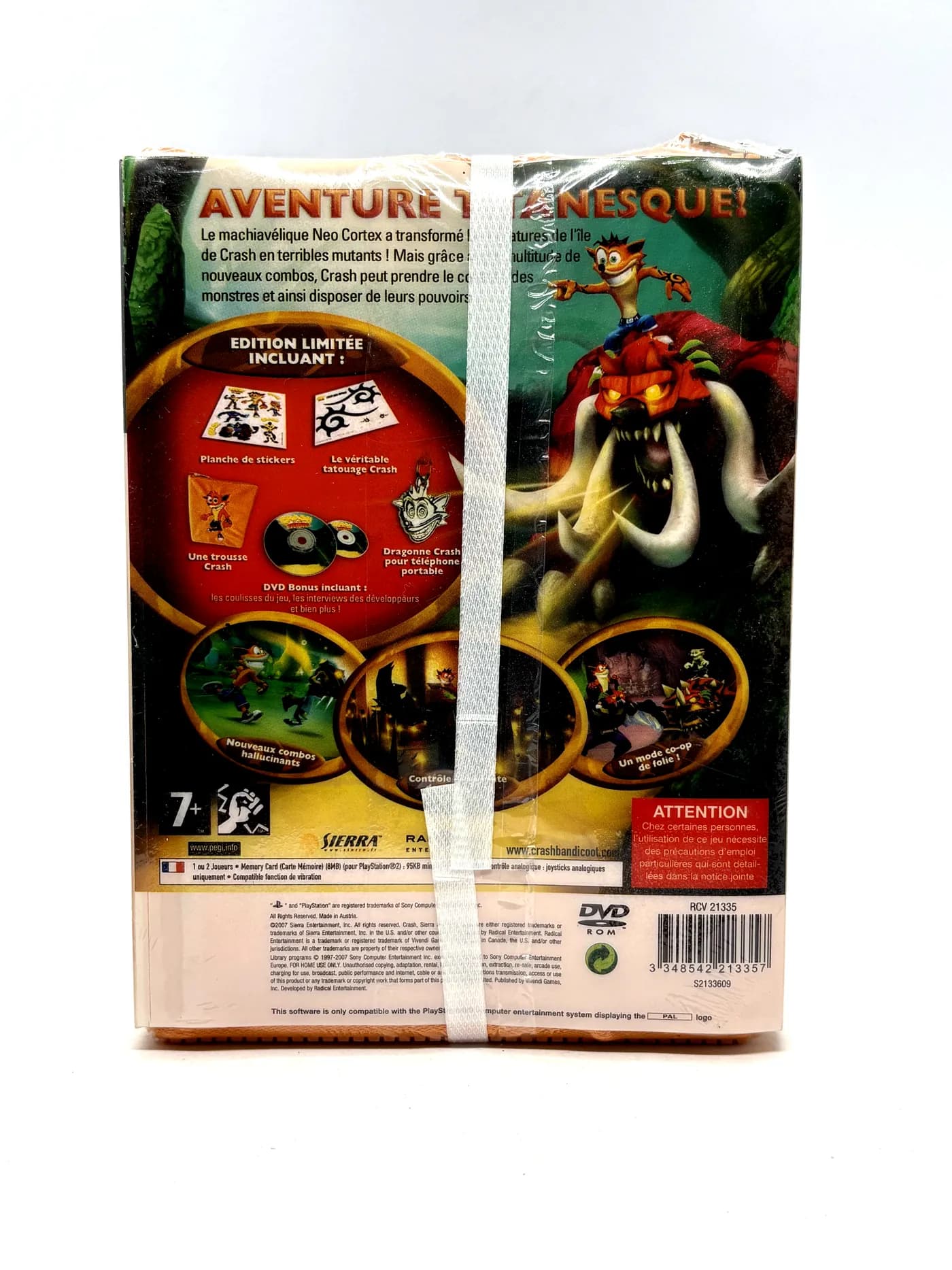 Crash of the Titans Monster Edition PS2 (New and Sealed)