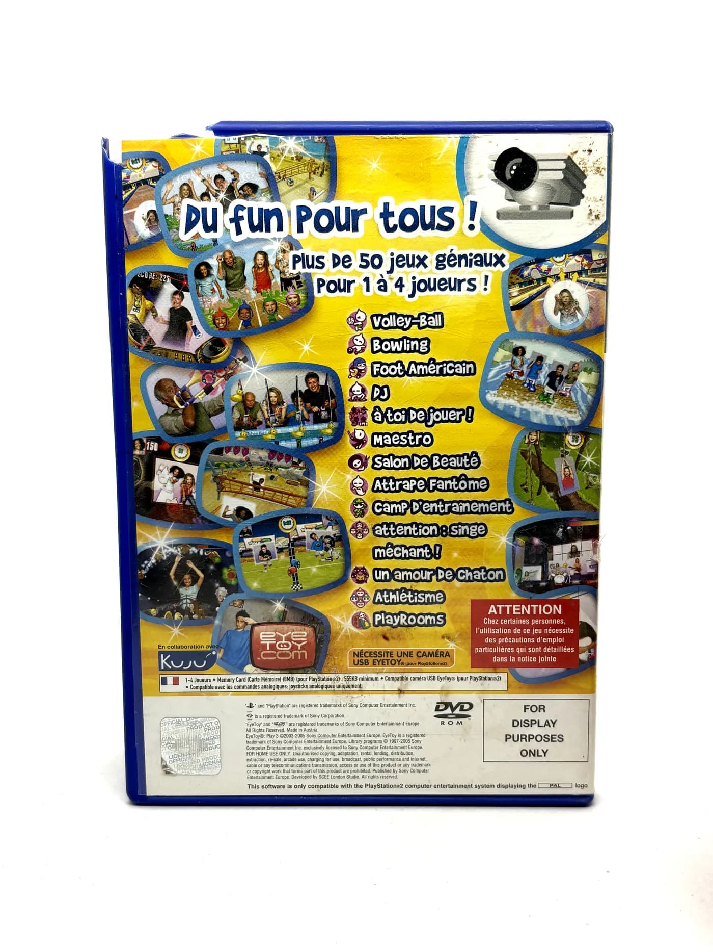 EyeToy Play 3 PS2 (Promo)