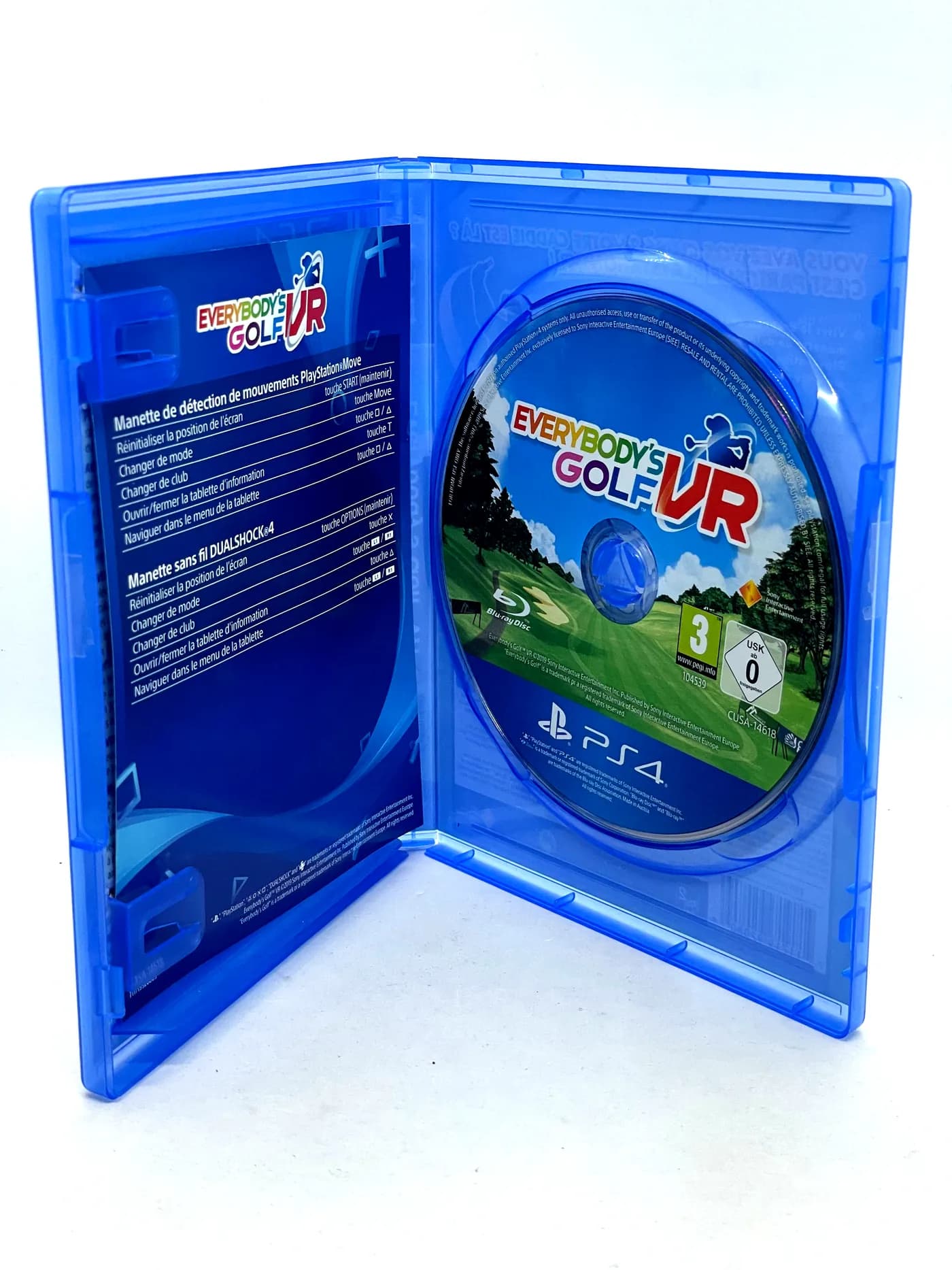 Everybody's Golf VR PS4