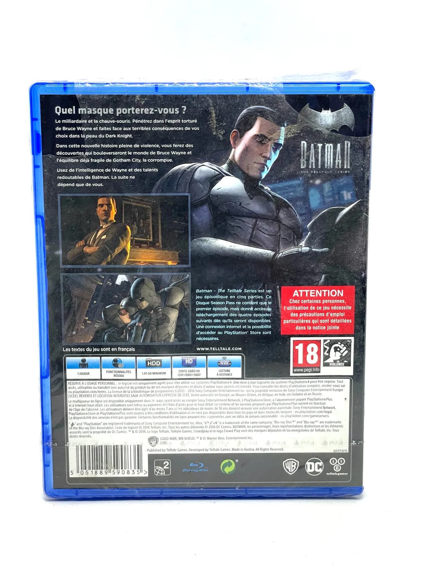 Batman The Telltale Series PS4 (New & Sealed)