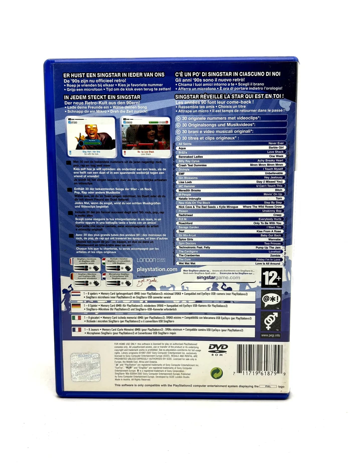 Singstar '90s PS2