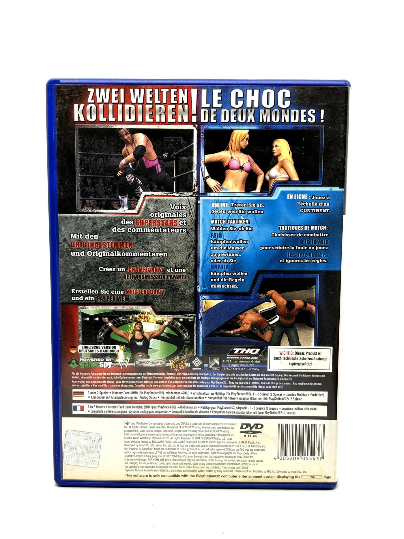 Smackdown vs Raw PS2