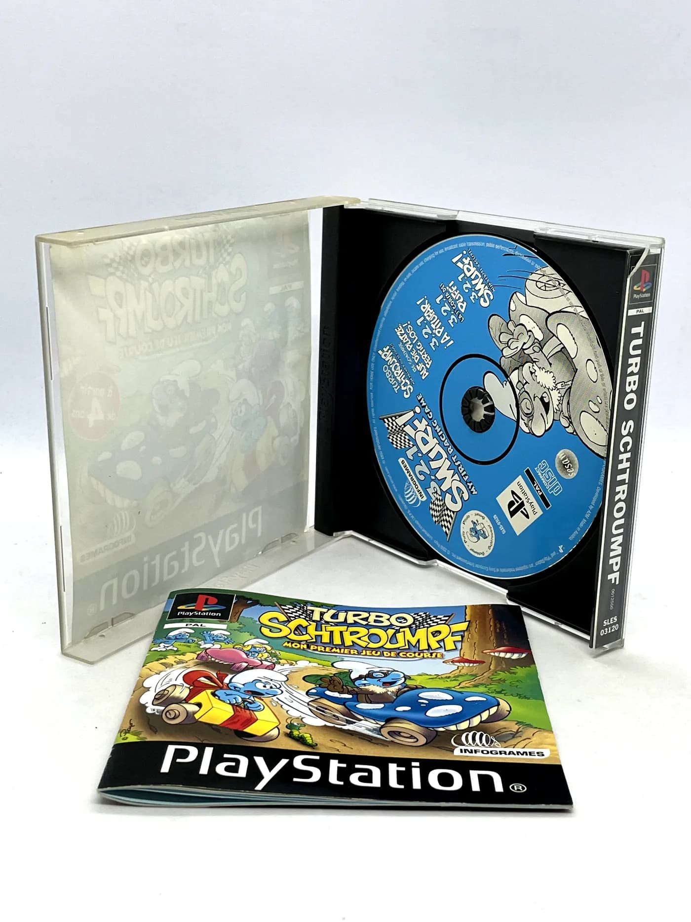 3, 2, 1, Smurf PS1 PSX