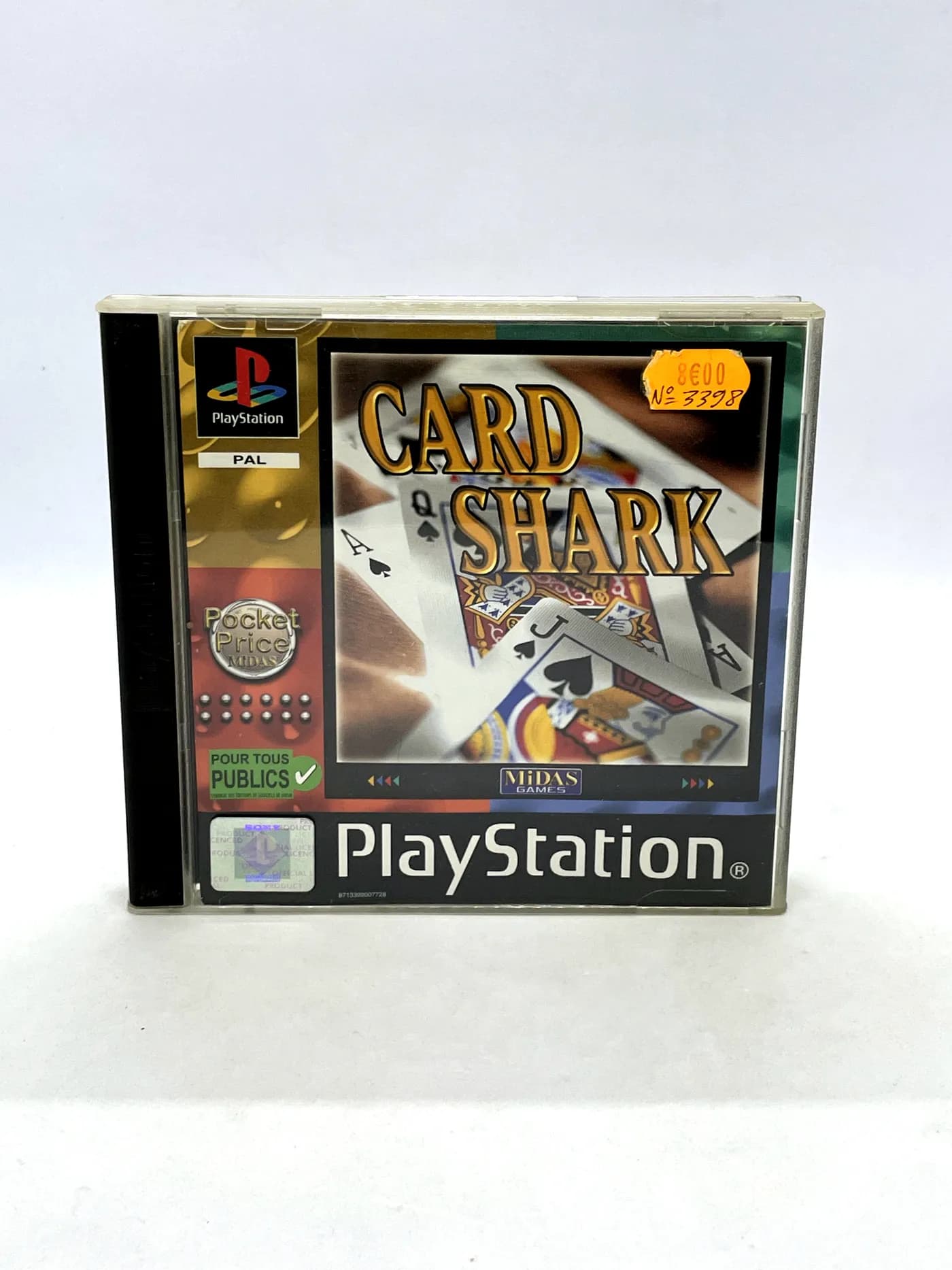 Card Shark PS1 PSX