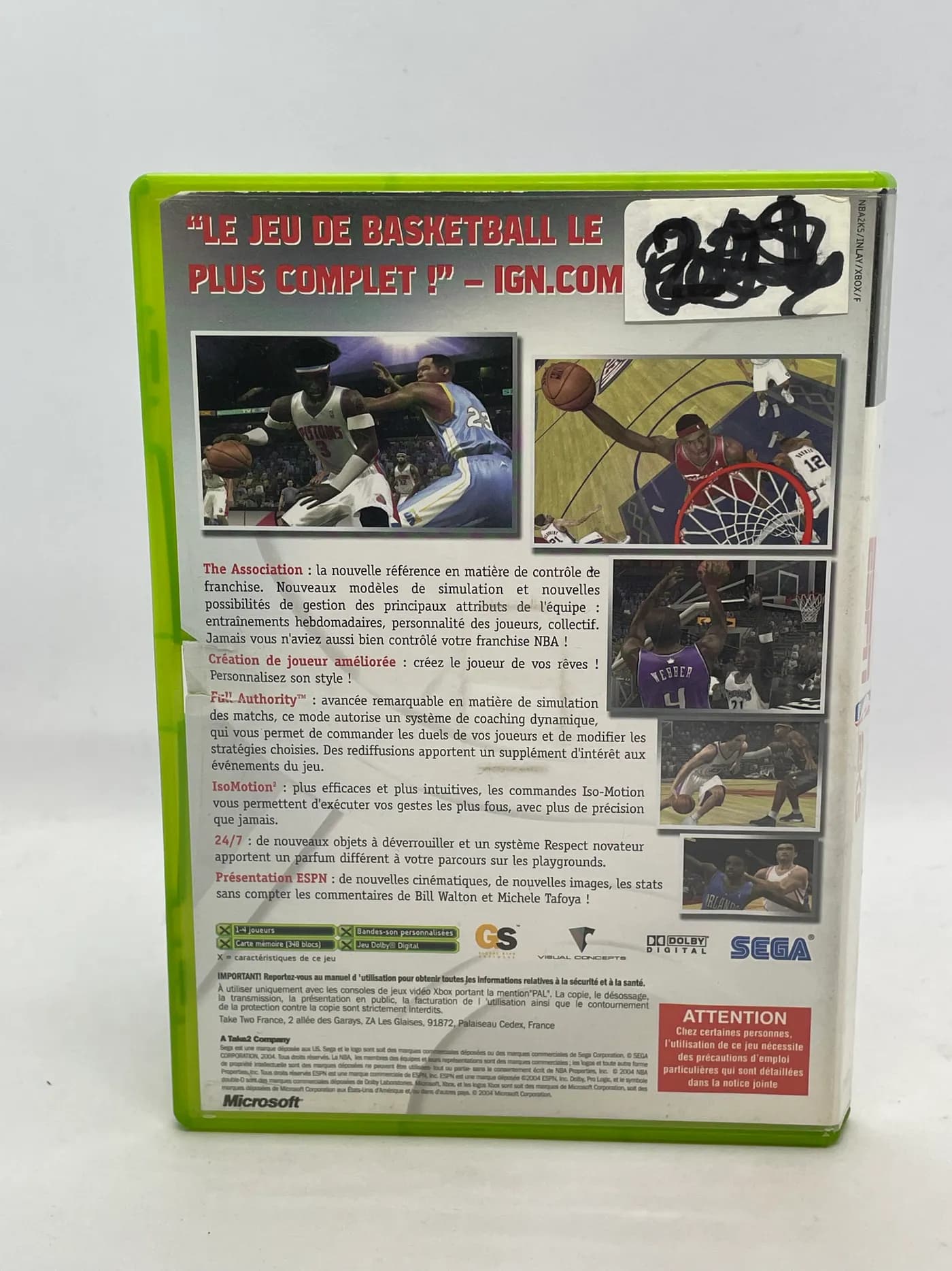 ESPN NBA 2K5 Xbox