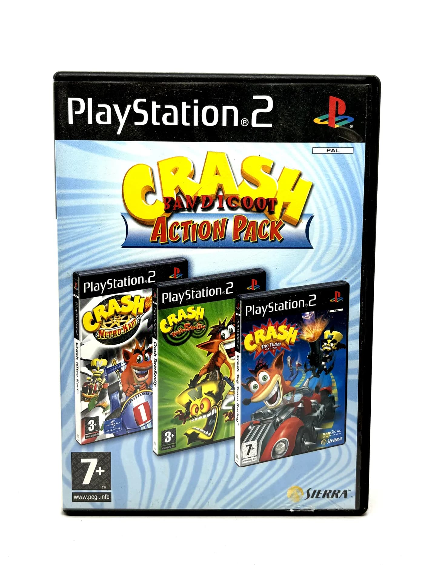 Crash Bandicoot Action Pack PS2