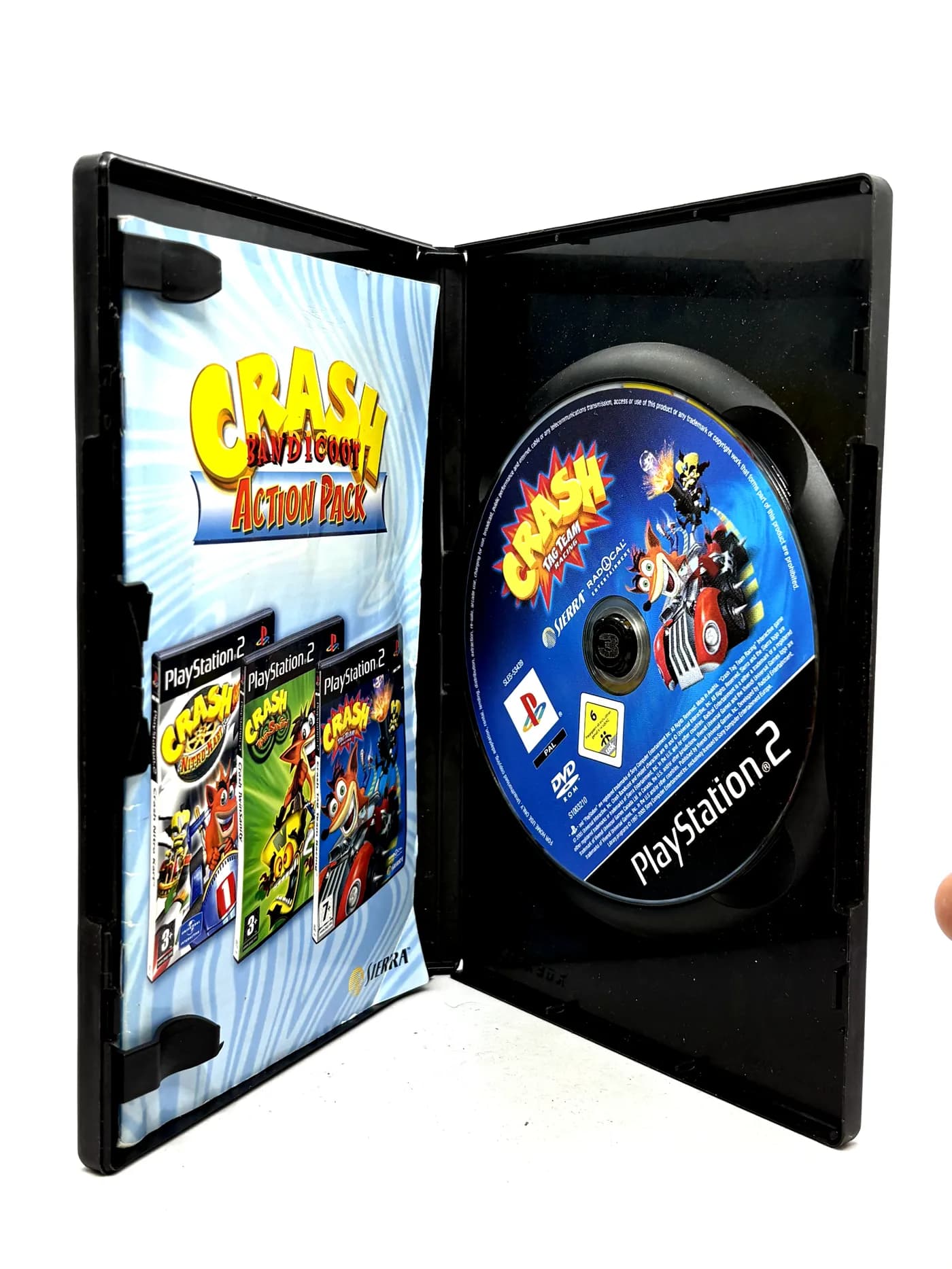 Crash Bandicoot Action Pack PS2