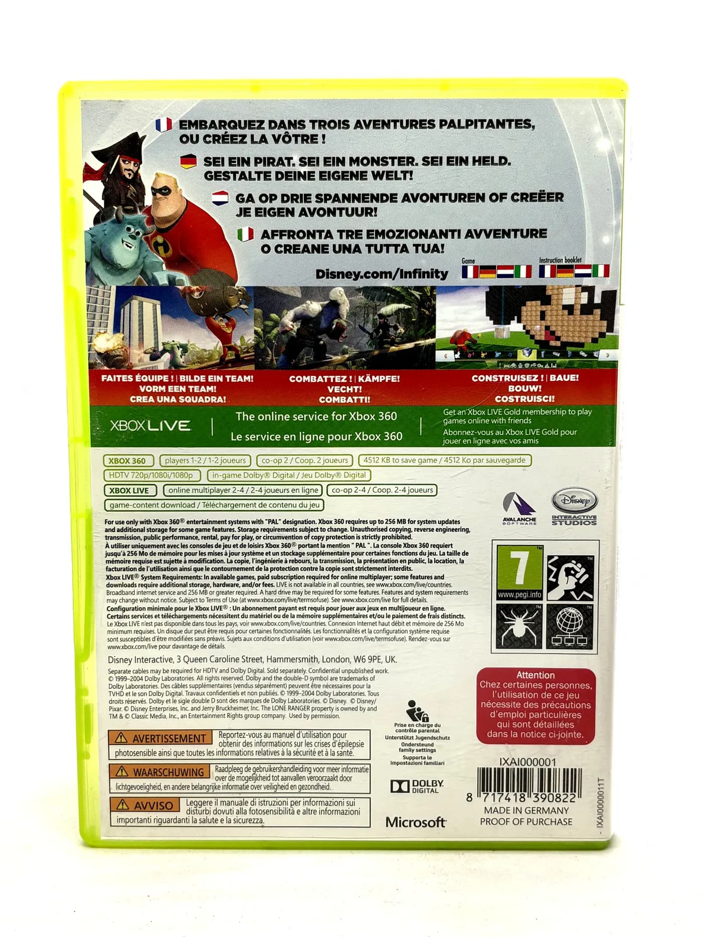 Disney Infinity Xbox 360