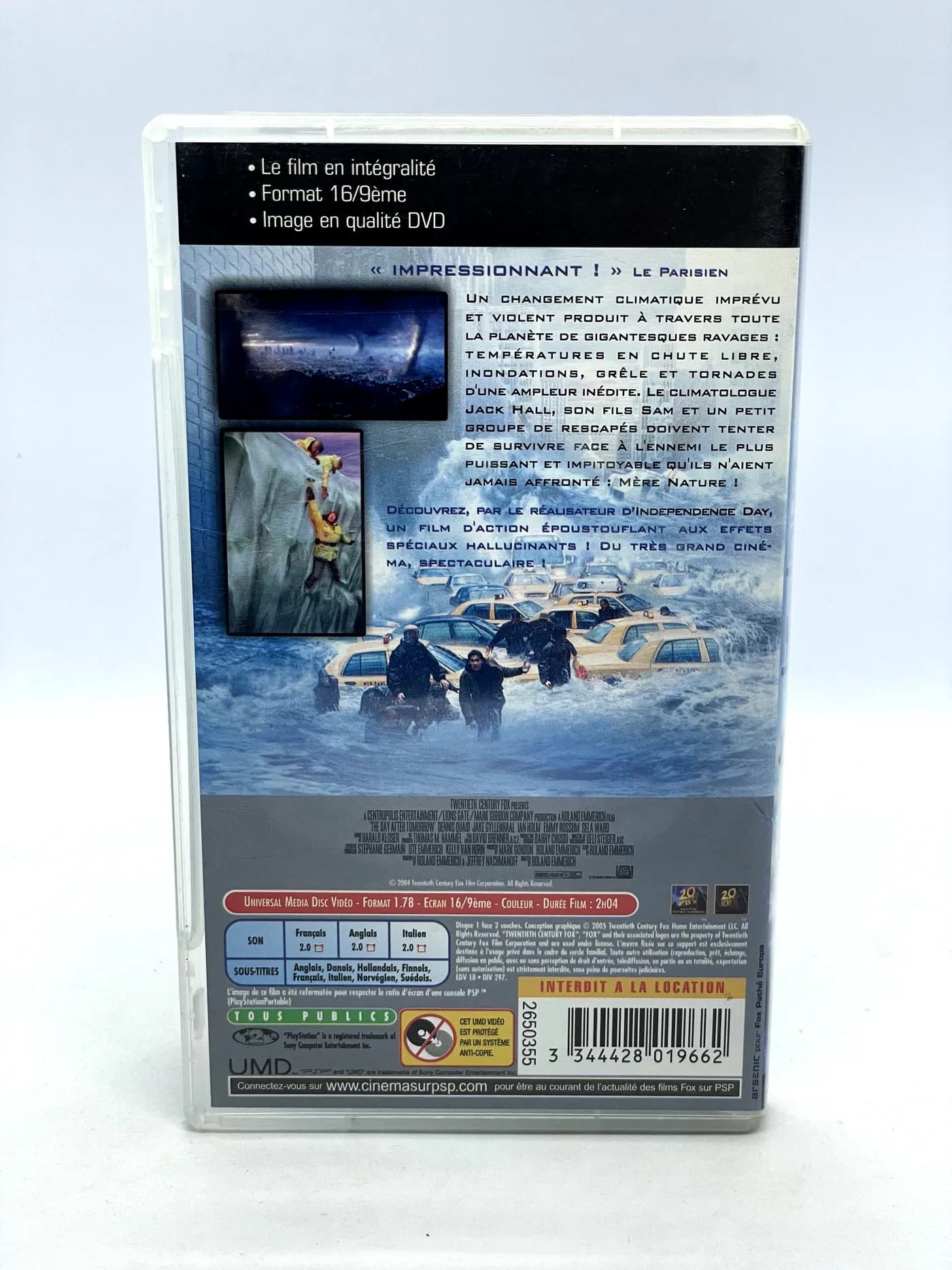 The Day After Tomorrow PSP Video