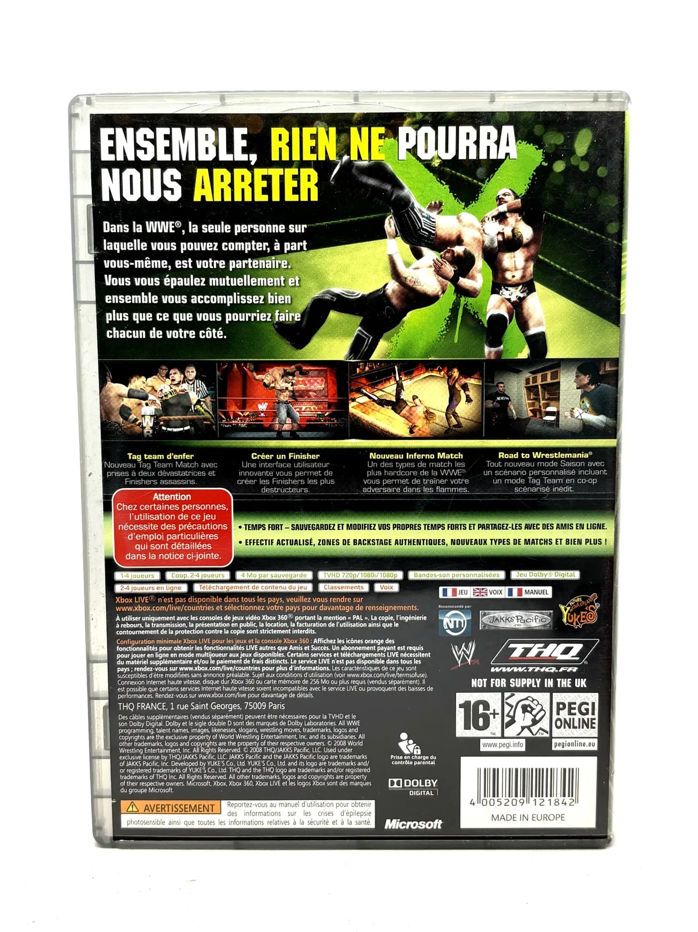 WWE Smackdown vs Raw 2009 Xbox 360
