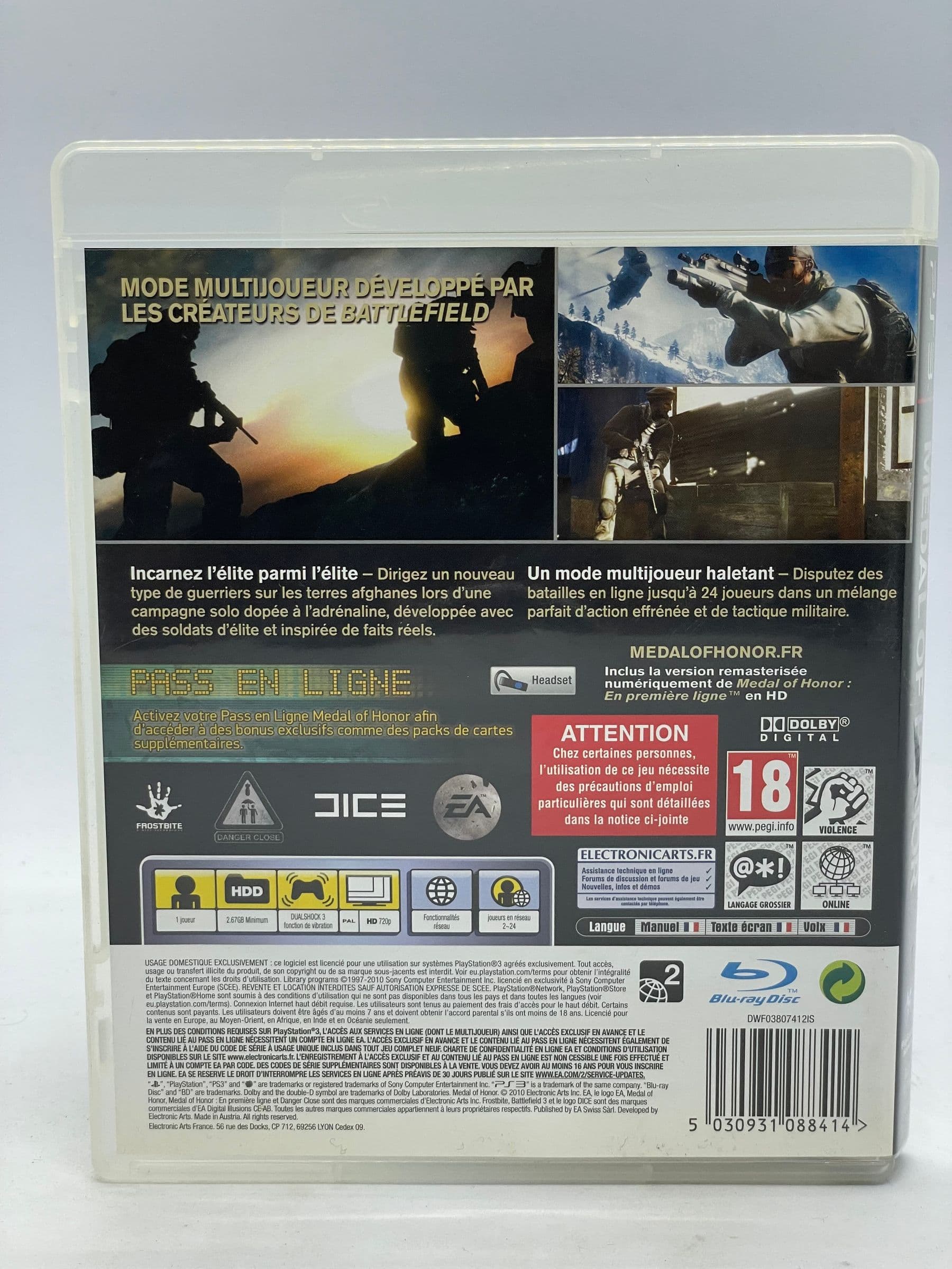 Medal of Honor PS3